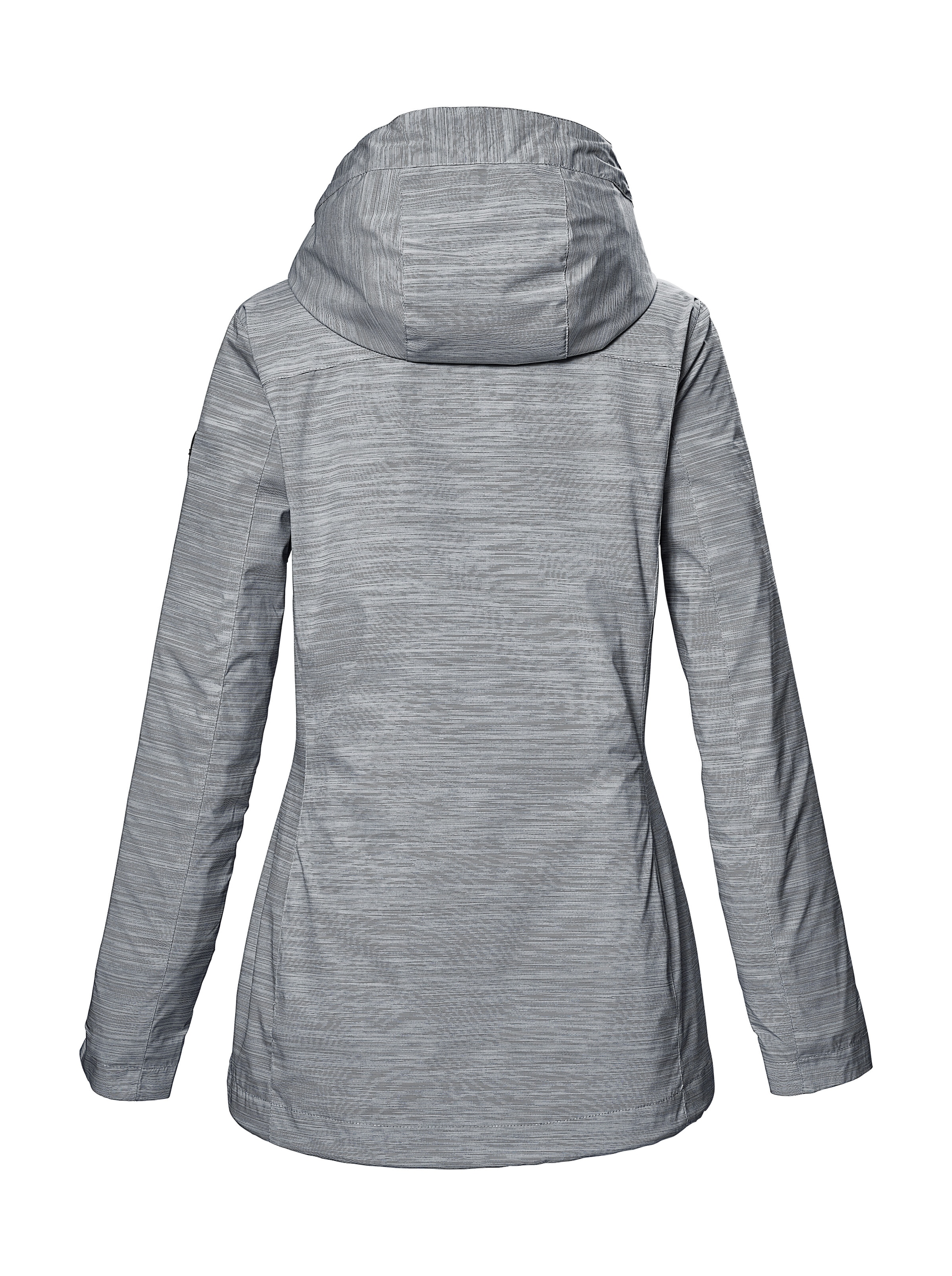 G.I.G.A. DX by killtec Funktionsjacke »GS 67 WMN JCKT«, Gestreifte Damenjacke, wasserabweisend, abnehmbare Kapuze, nachhaltig