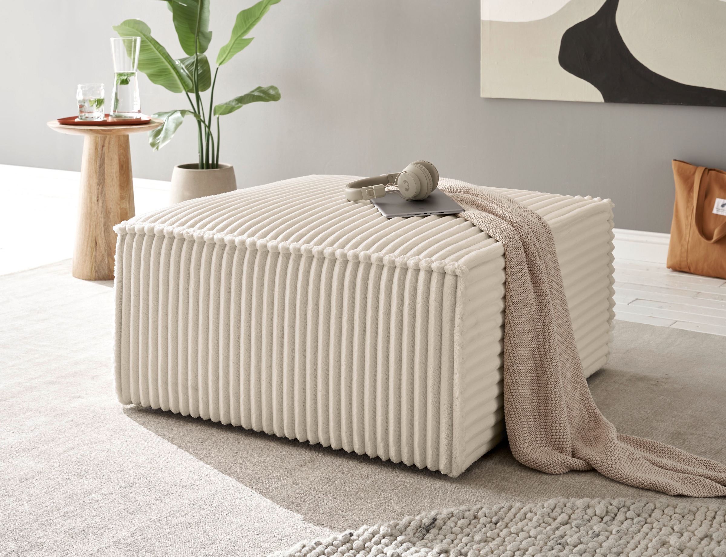 andas Hocker »FINNLEY«, passend zur Polster-Serie FINNLEY