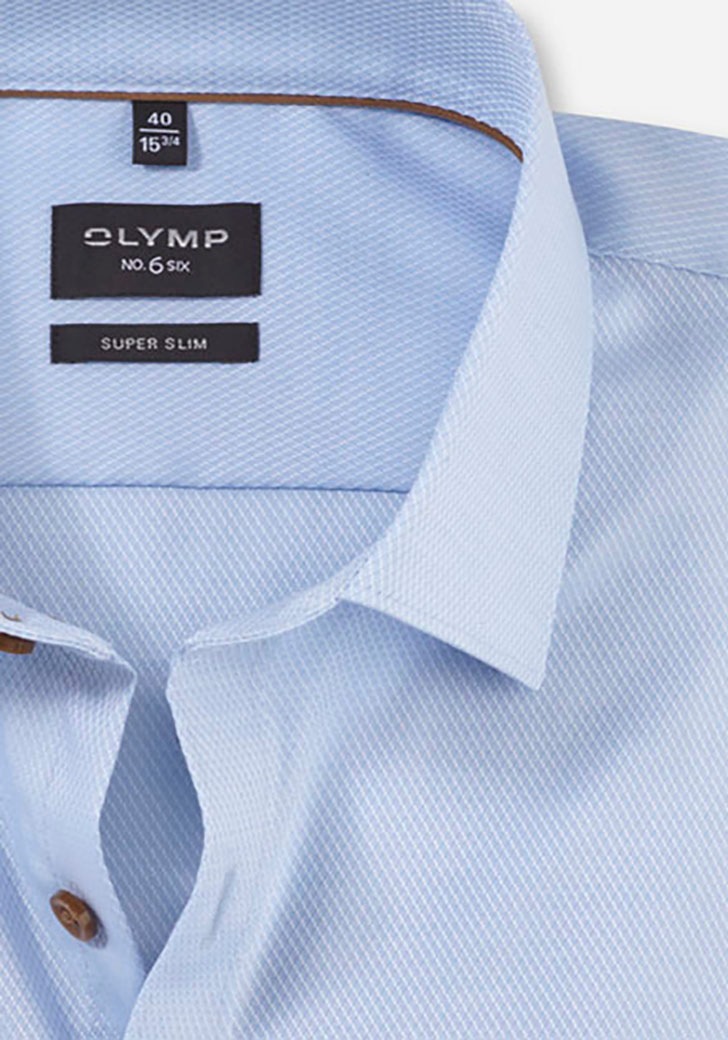 OLYMP Businesshemd »No 6 six«, mit kontrastierenden Knöpfen