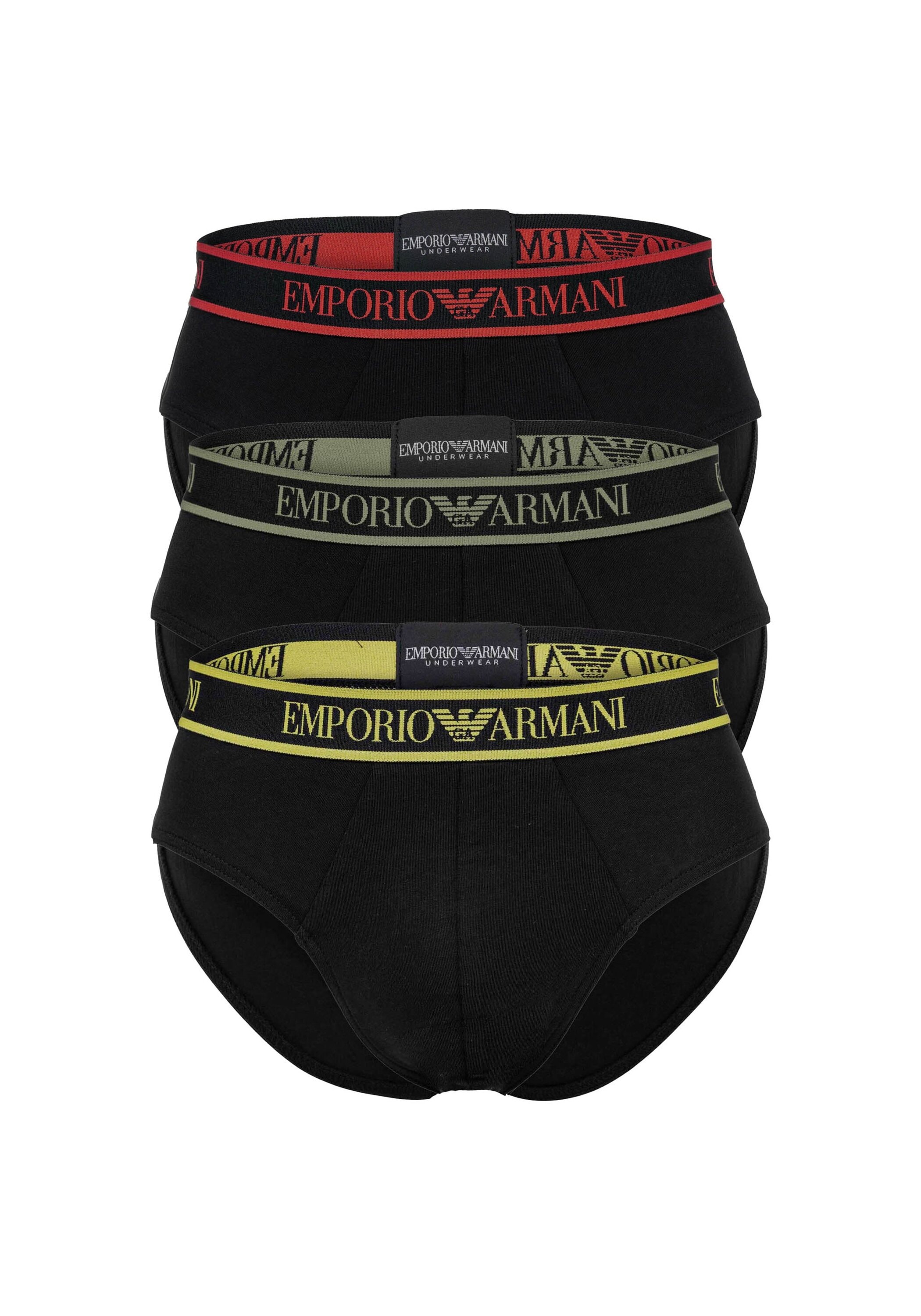 Emporio Armani Slip "Slip Core Logoband 3er Pack" günstig online kaufen