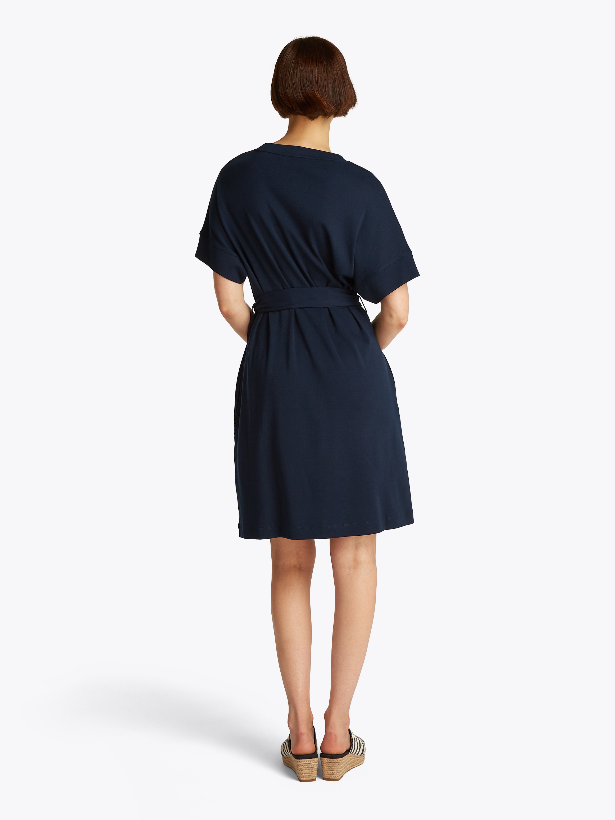 Tommy Hilfiger Blusenkleid "MODERN CODY DRESS", mit Logostickerei günstig online kaufen