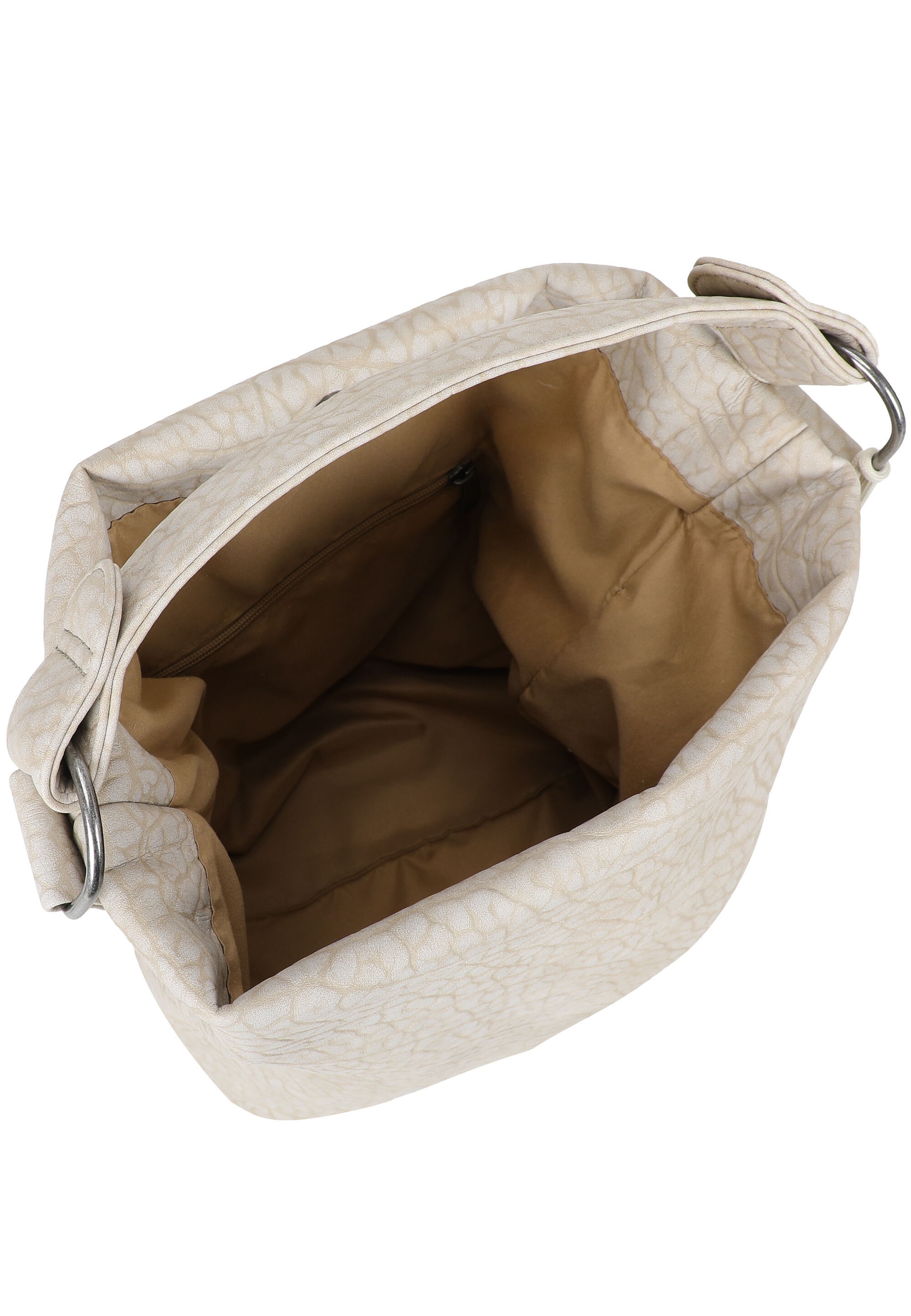 Fritzi aus Preußen Schultertasche »Ella Hobo« mit Canvas-Anhänger
