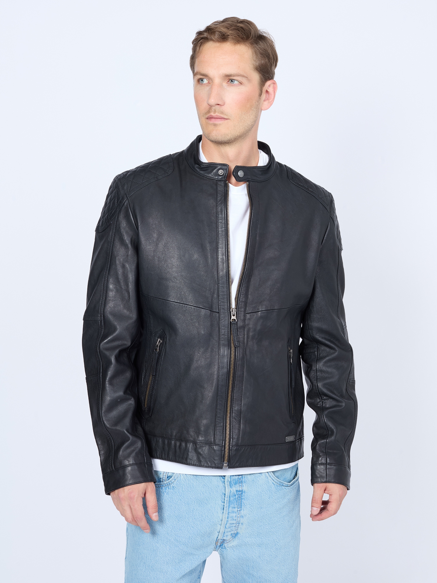 MUSTANG Lederjacke "Max" günstig online kaufen