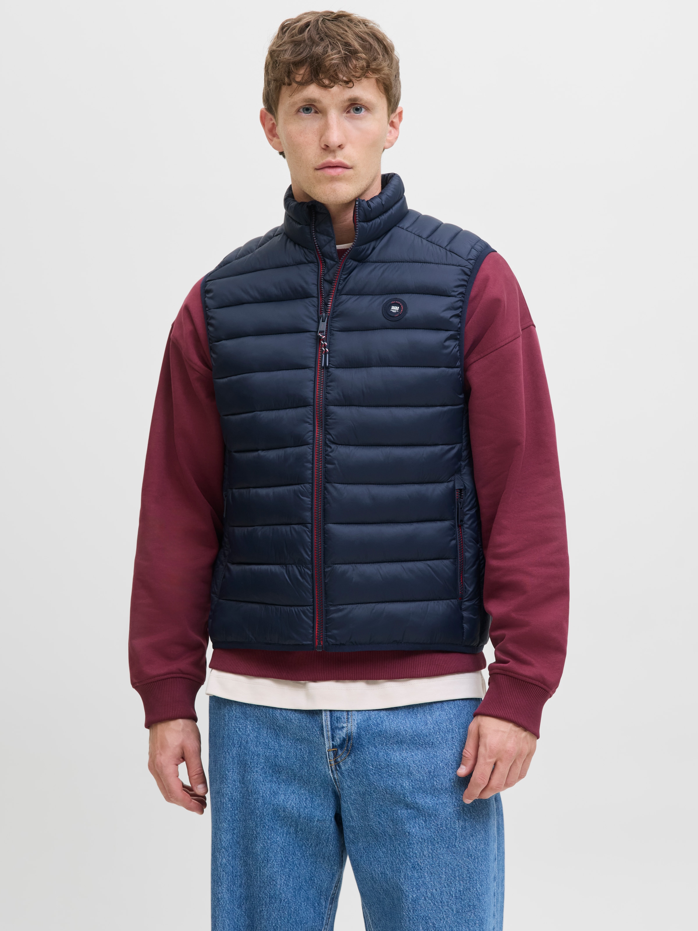 Jack & Jones Steppweste "JJEBRADLEY LIGHT BODYWARMER COLLAR NOOS" günstig online kaufen