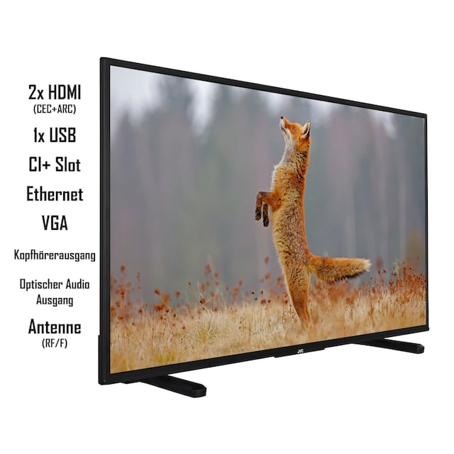 JVC LED-Fernseher »LT-43VU2255«, 108 cm/43 Zoll, 4K Ultra HD, Smart-TV |  BAUR