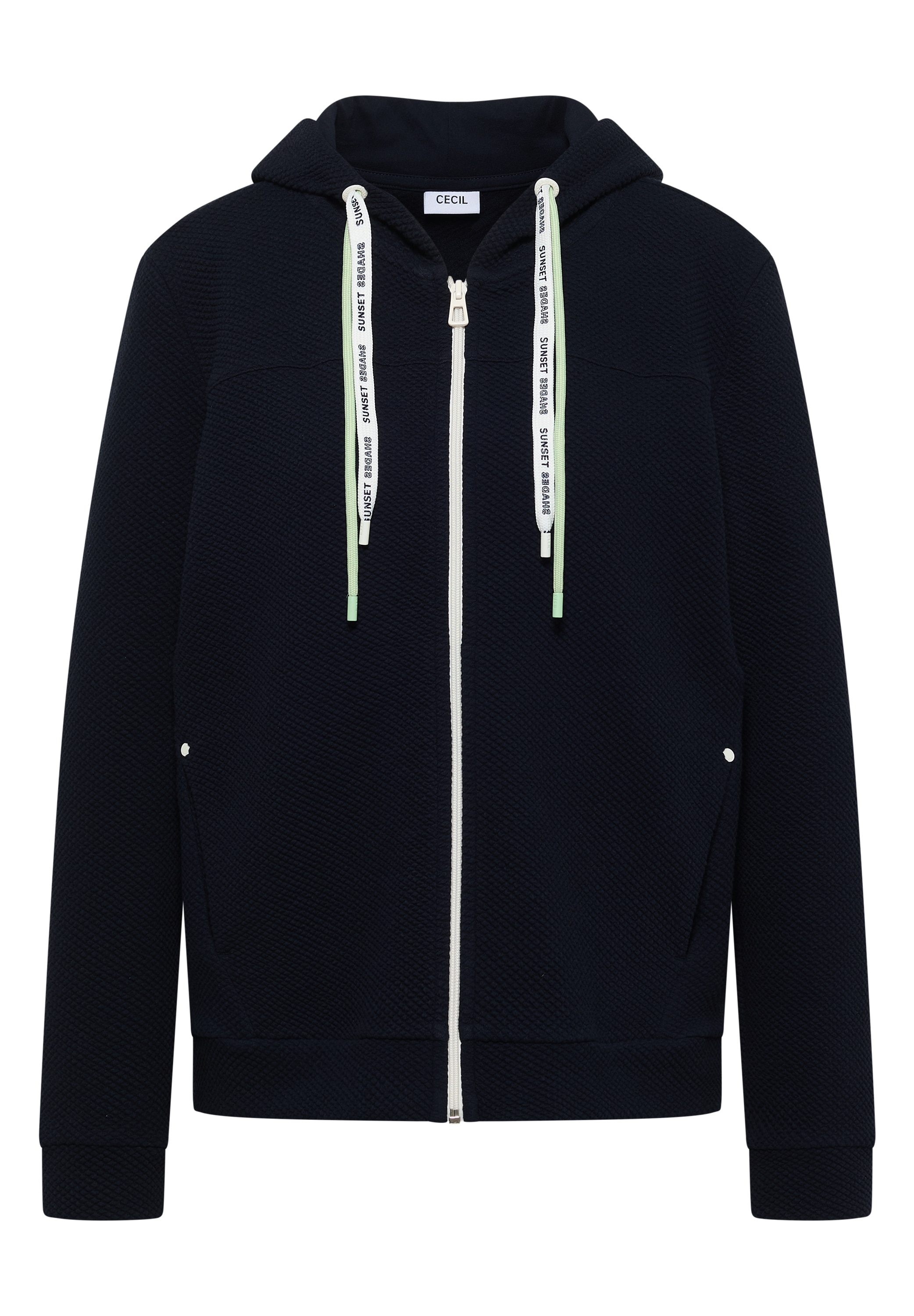 Cecil Sweatjacke mit Kapuze