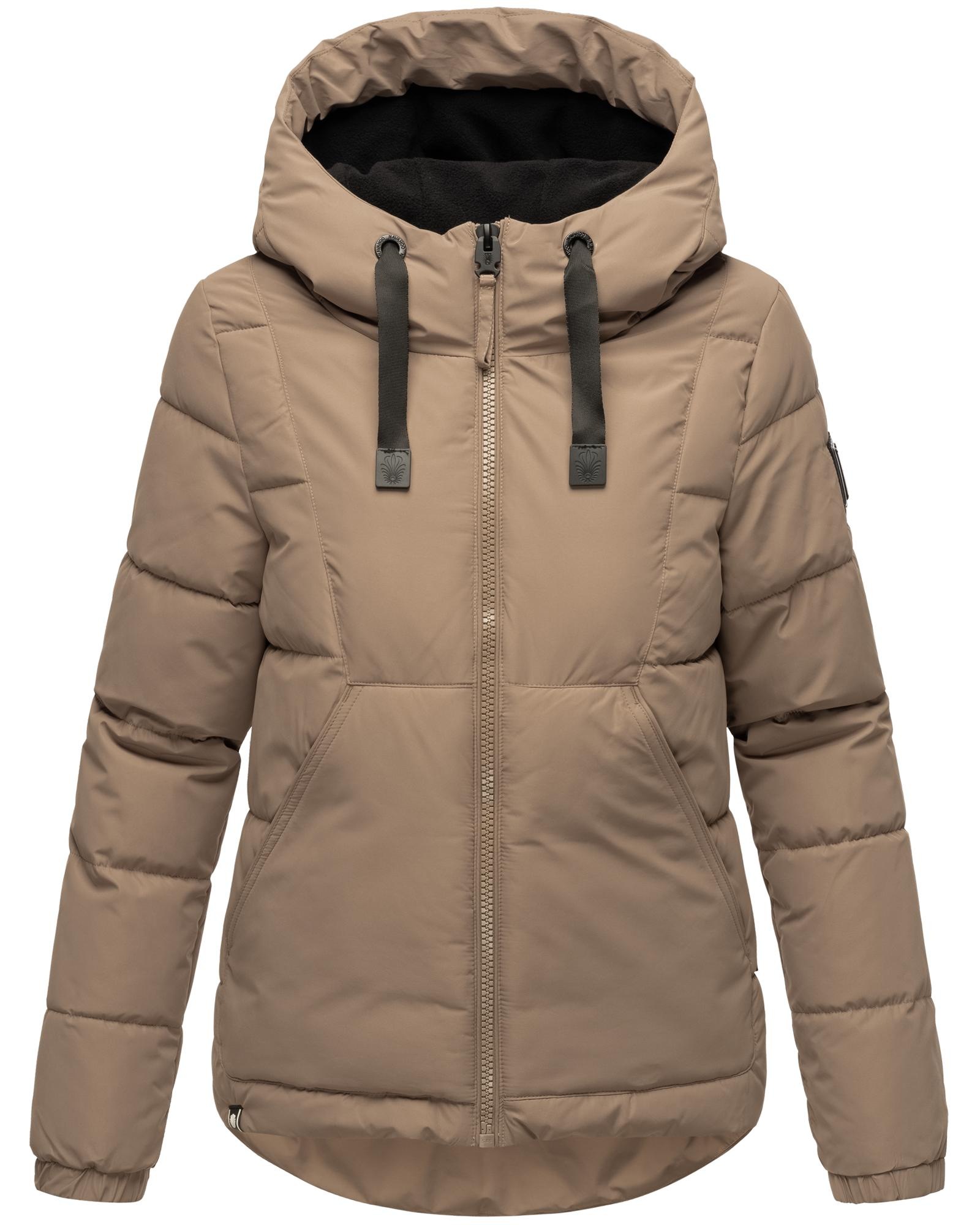 Navahoo Steppjacke »Eisbällchen«, mit Kapuze, stylische Damen Winterjacke mit Kapuze