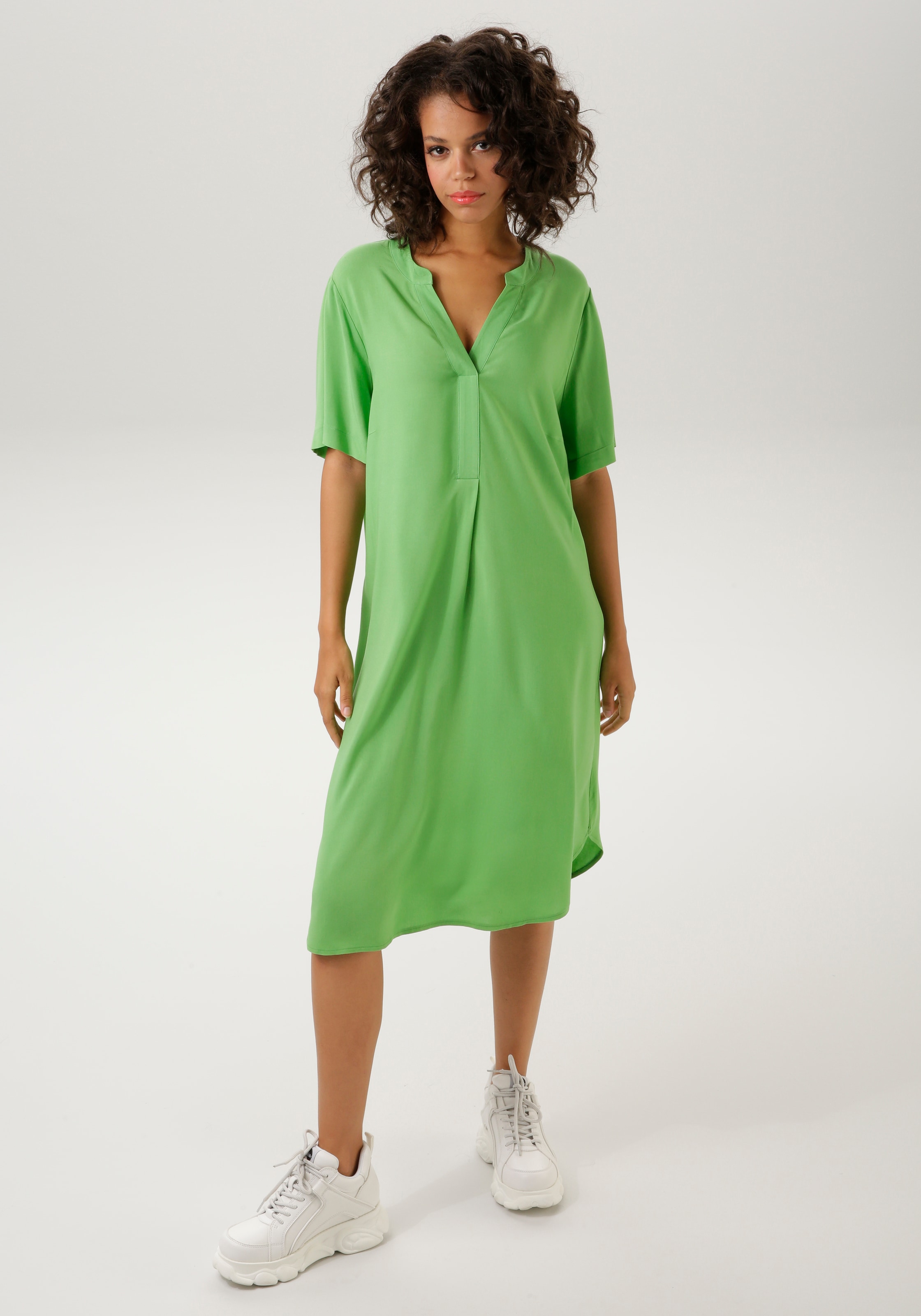 | trendigen bestellen NEUE Aniston KOLLEKTION in Farben - Blusenkleid, online CASUAL BAUR