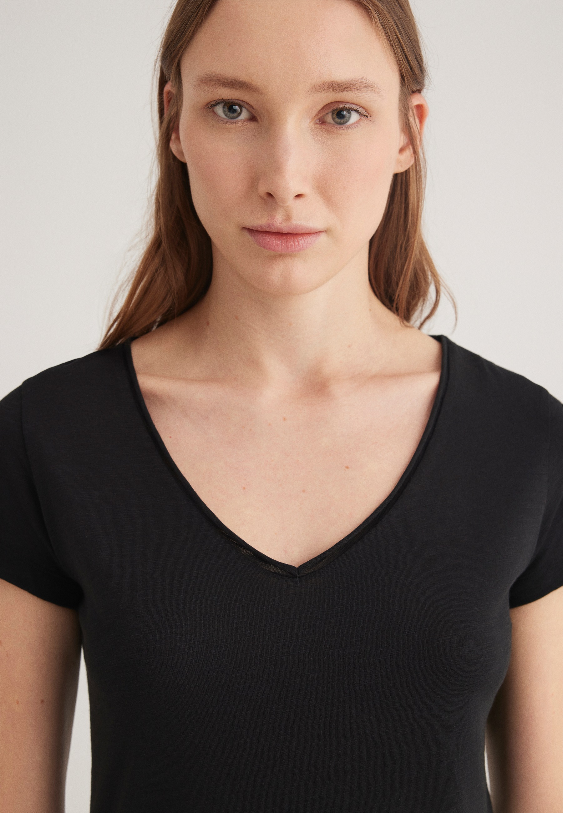 Mavi V-Shirt »BASIC V-NECK TEE«, T-Shirt Basic