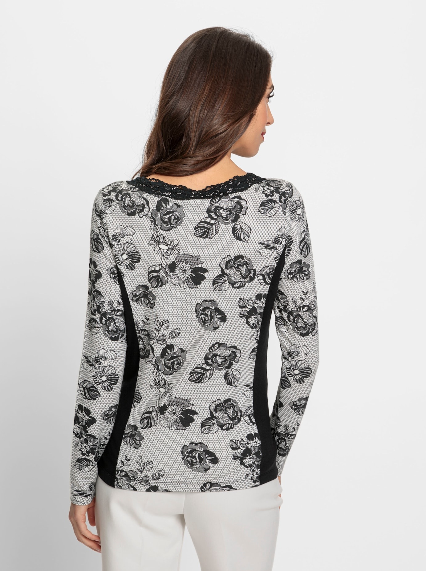 heine V-Shirt »Shirt«, (1 tlg.)