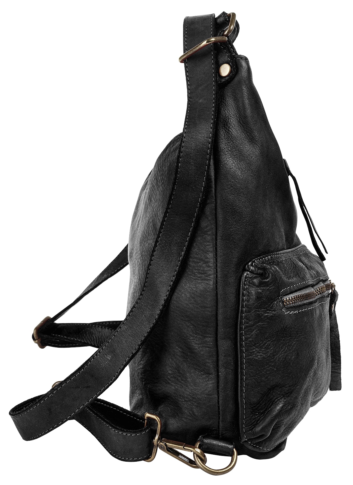 Samantha Look Shopper, echt Leder, Made in Italy