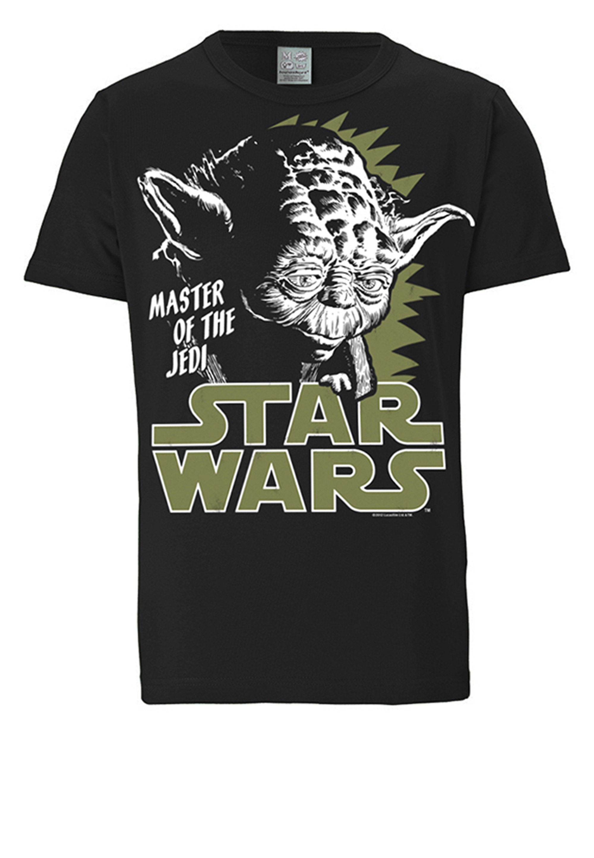 LOGOSHIRT T-Shirt »Star Wars - Yoda«, mit lizenziertem Print