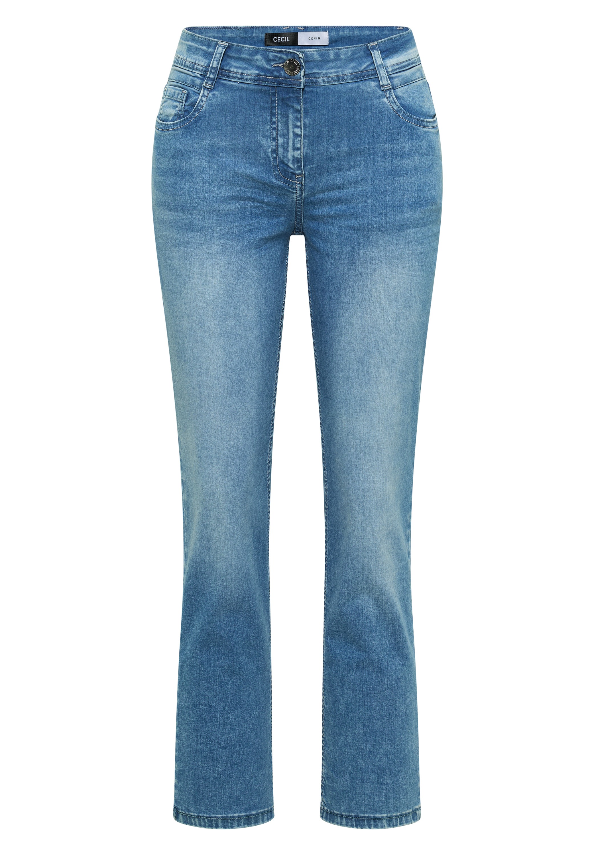 Cecil Comfort-fit-Jeans Middle Waist