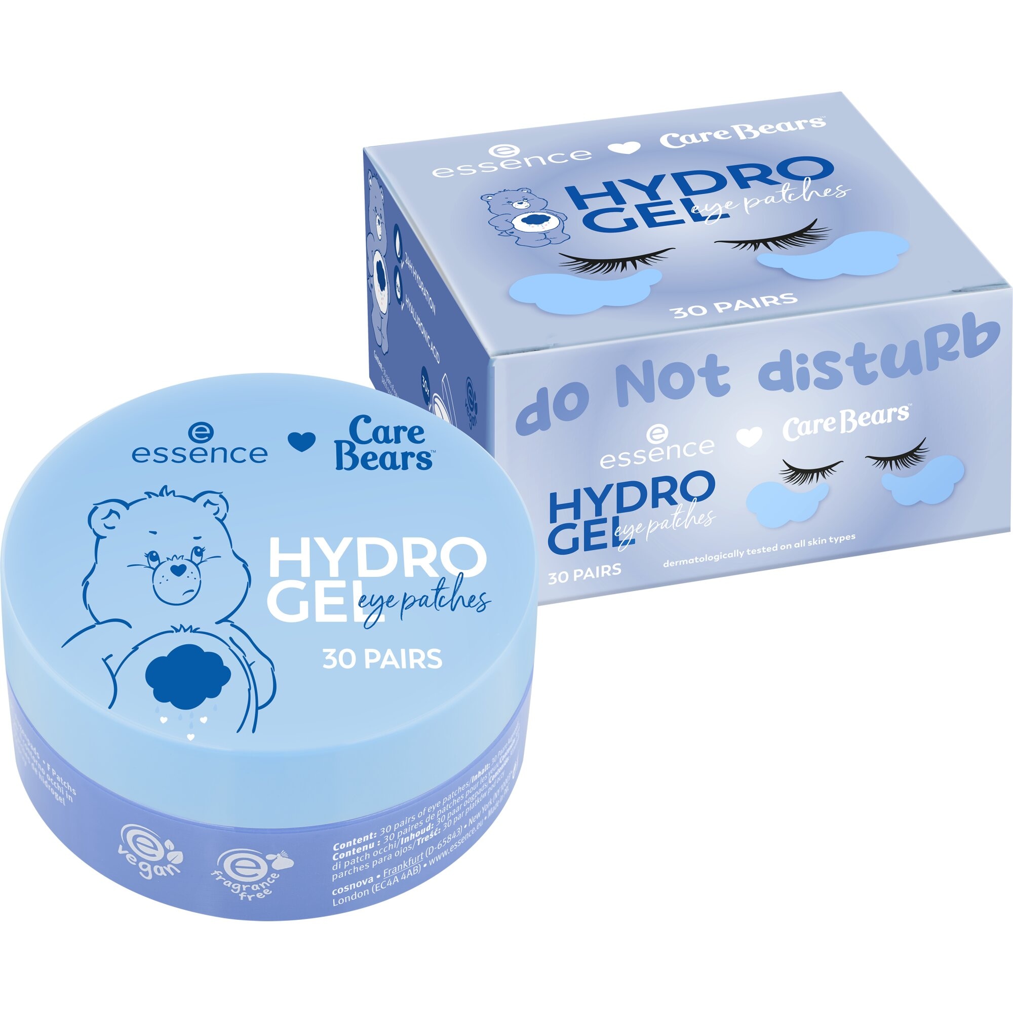 Essence Augenpatches »CARE BEARS HYDRO GEL 30 PAIRS«
