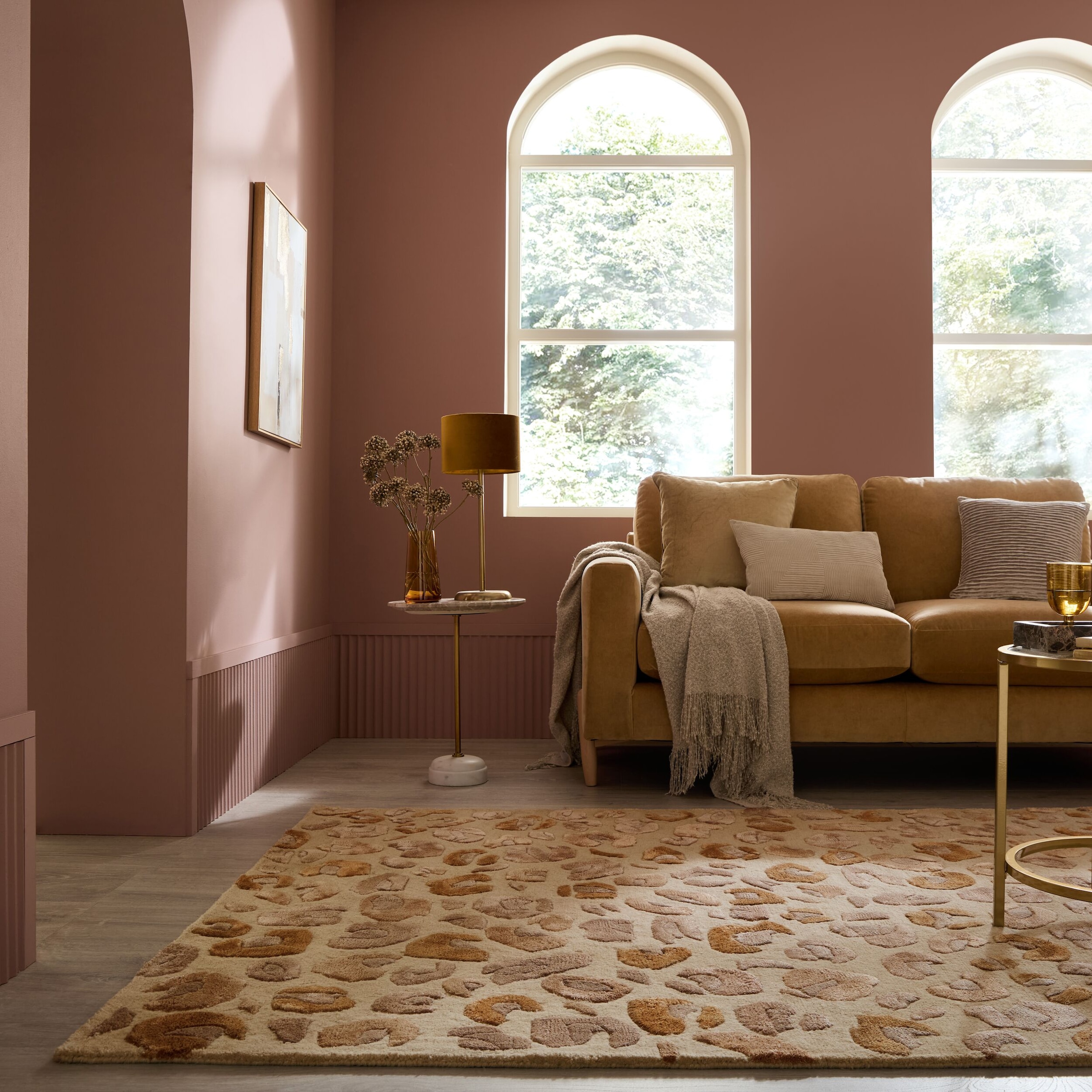 FLAIR RUGS Teppich "LEOPARD PRINT" rechteckig 7 mm Höhe