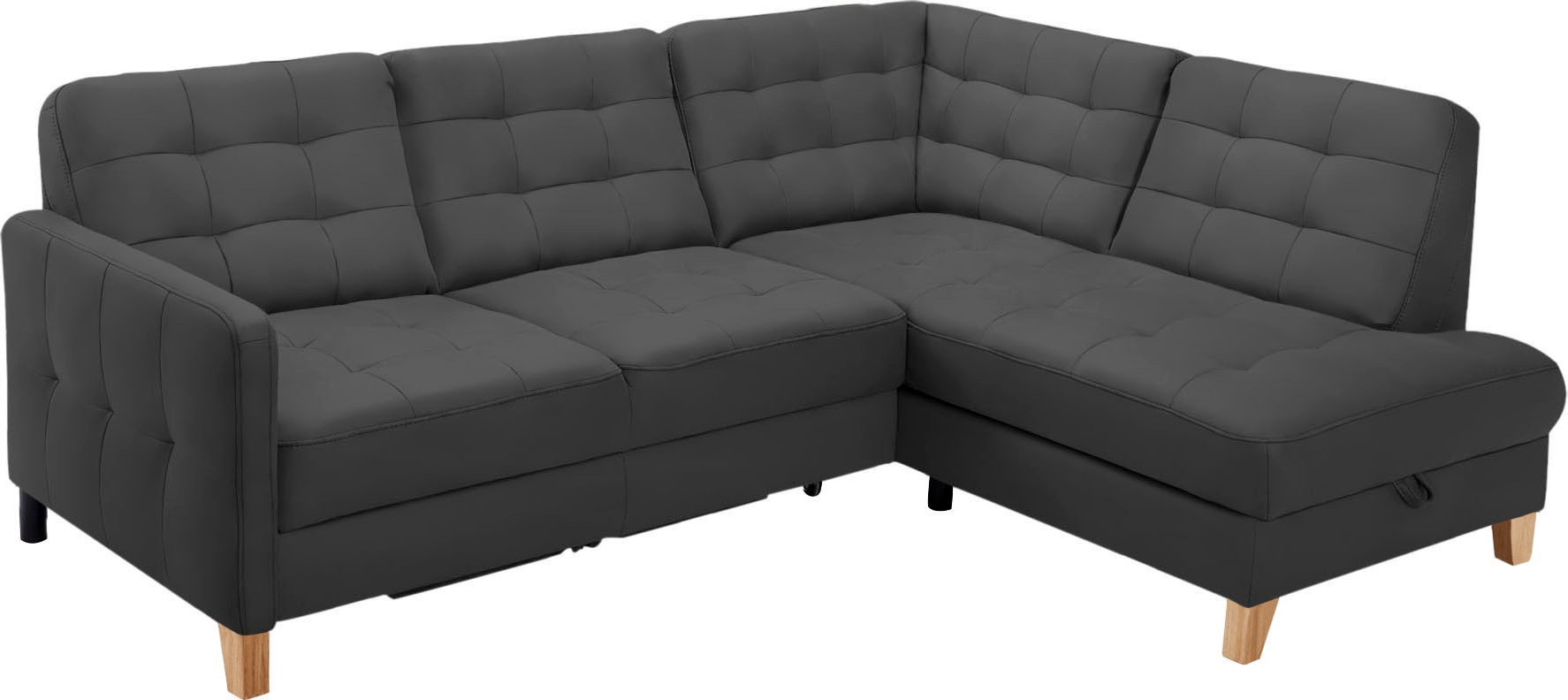 exxpo - sofa fashion Ecksofa "Elio, kompakt und komfortabel, bequem, zeitlo günstig online kaufen