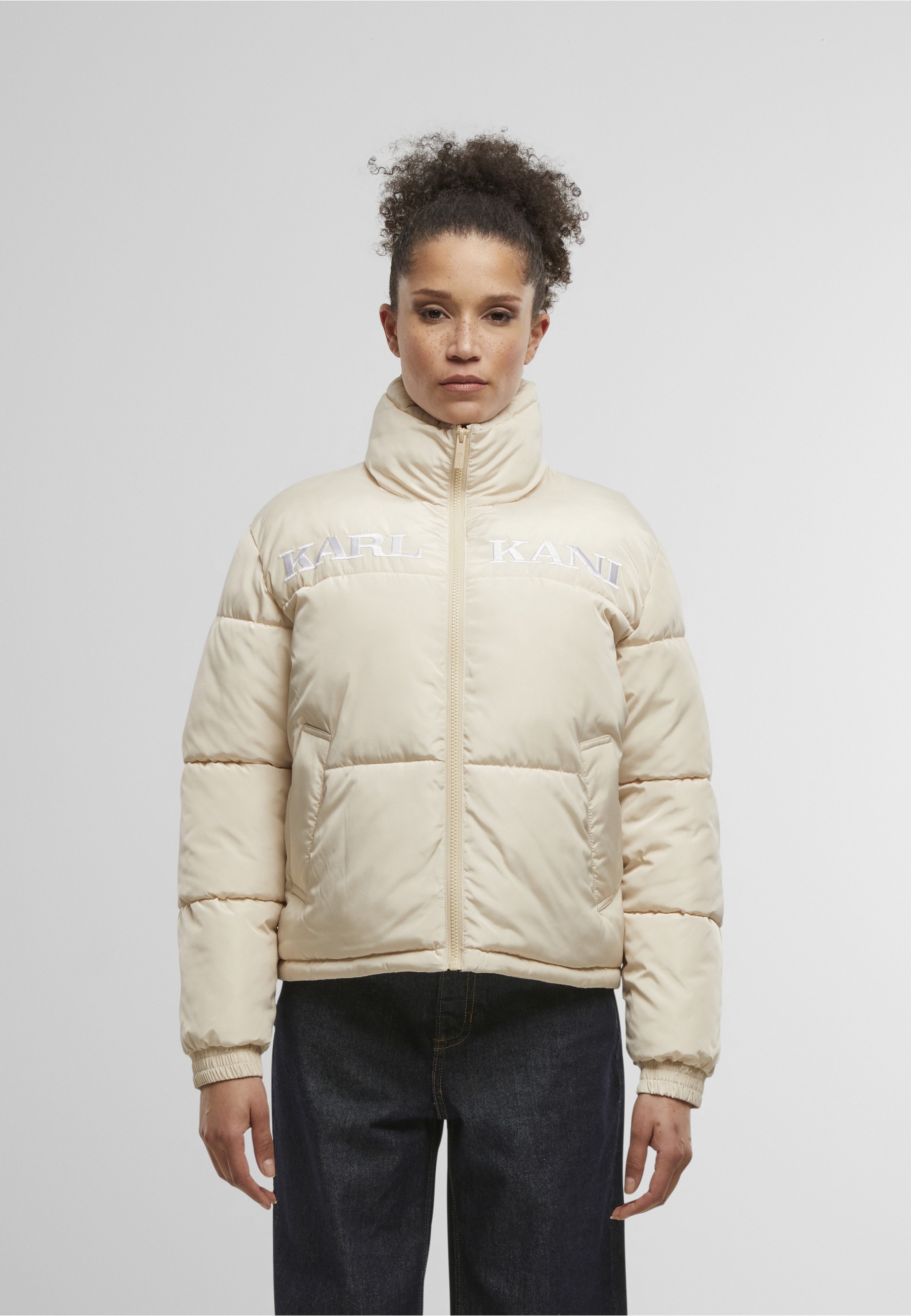 Karl Kani Winterjacke »Karl Kani Retro Essential Puffer Jacket« 1 Stk. tlg. ohne Kapuze