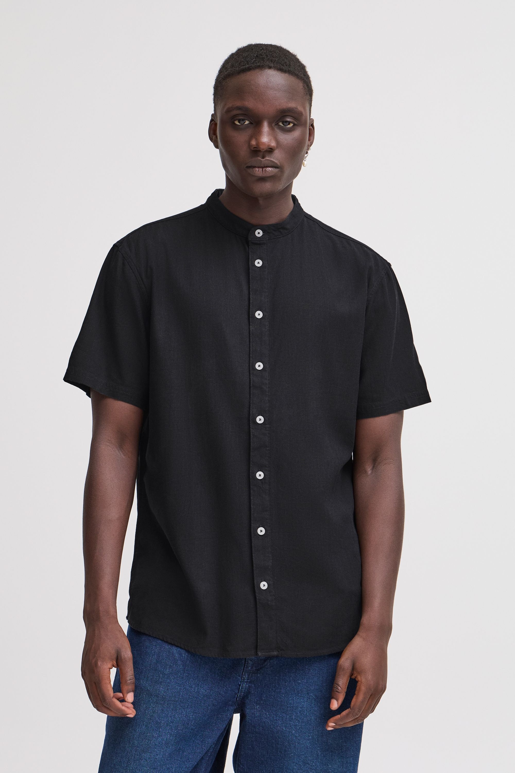 Blend Kurzarmhemd »Kurzarmhemd BHBOBBY Shirt mandarin ss«