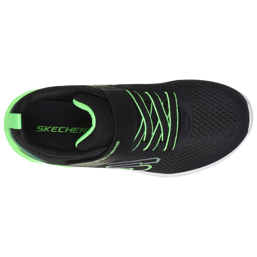 Skechers Kids Slip-On Sneaker »MICROSPEC MAX II«, mit praktischem Klettverschluss