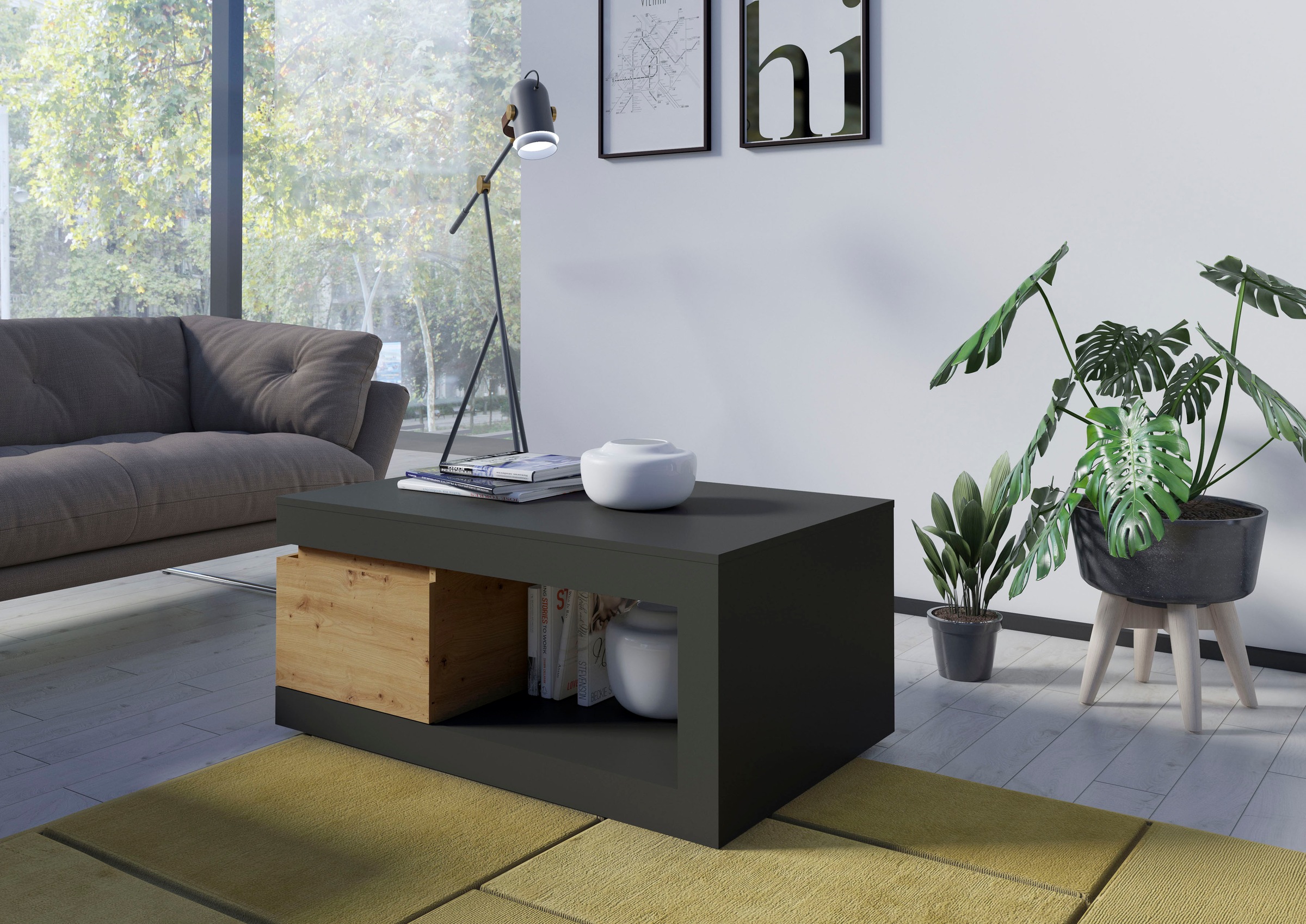 Home affaire Couchtisch "Luci" Breite 110 cm günstig online kaufen