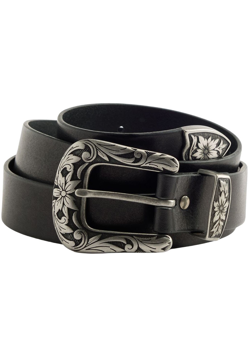 Levis Ledergürtel "GO WEST BELT", mit Blumenrelief günstig online kaufen