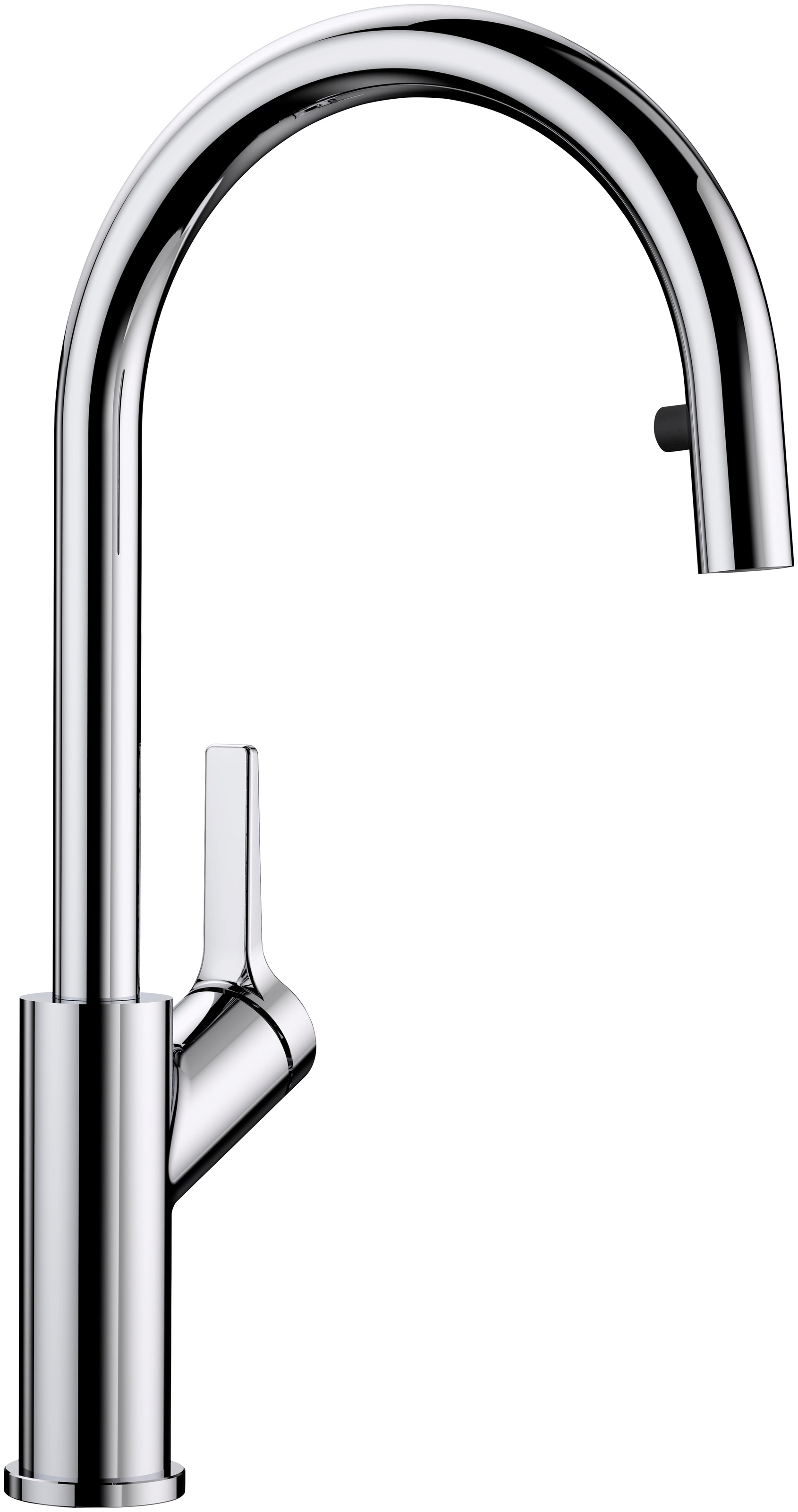 Küchenarmatur BLANCO, B:11,1cm H:40,4cm T:23,7cmchrom, Messing, Armaturen, "CARENA-S", Hochdruck, mit ausziehbarem Auslauf