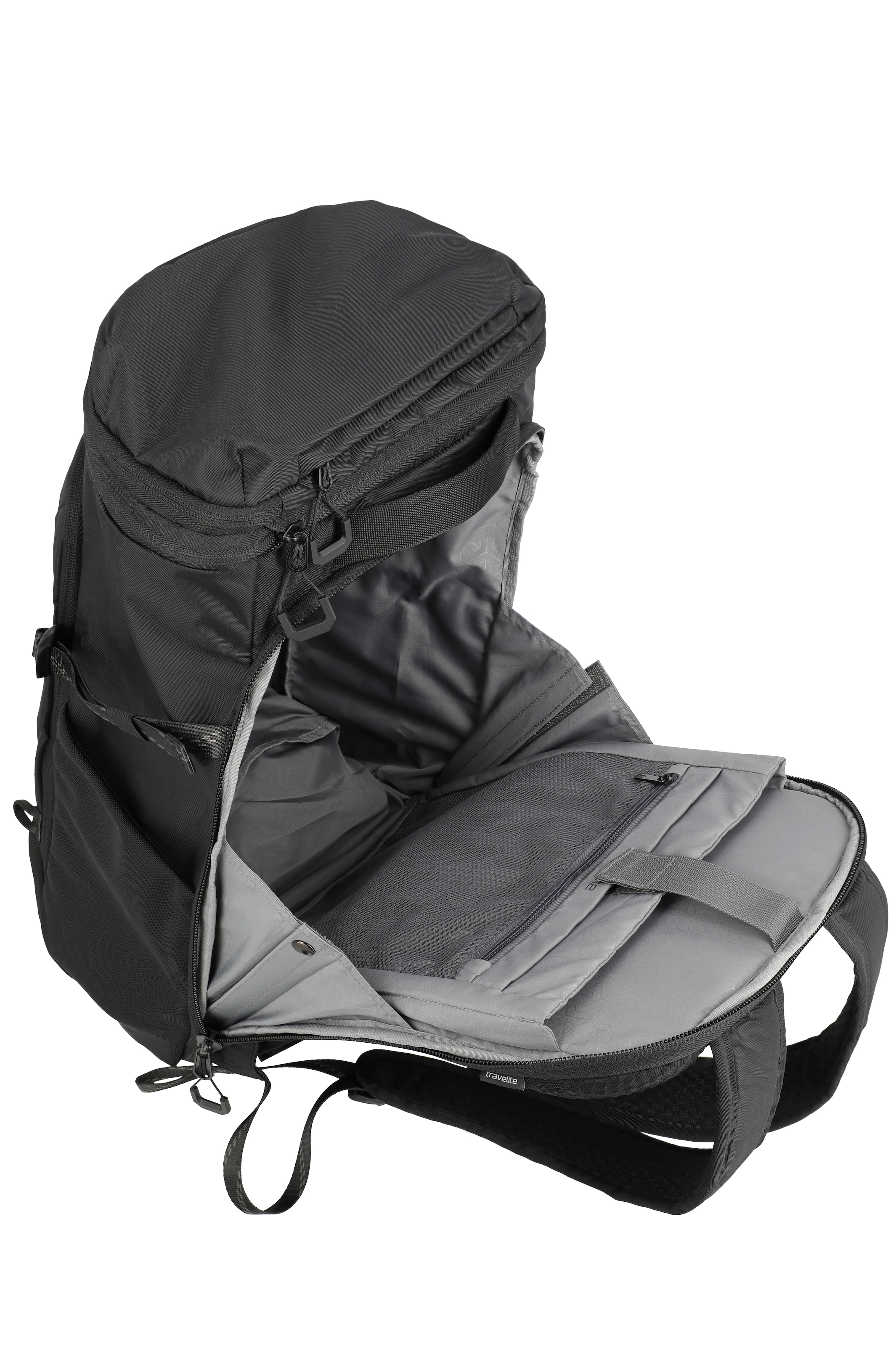 travelite 1100000002199 »VENTURE LINE Rucksack mit Laptopfach« mit Aufsteckfunktion und Laptopfach – vielseitig nutzbar