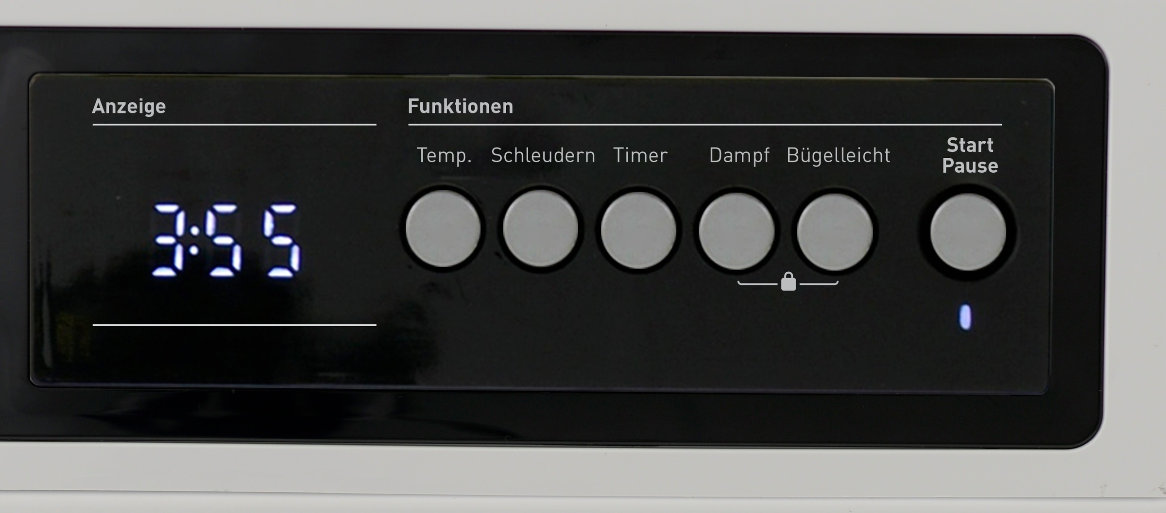 Sharp Einbauwaschmaschine »ES-NIB814BWNA-DE« 8 kg 1400 U/min Dampf-Funktion für weniger Falten und gepflegte Textilien