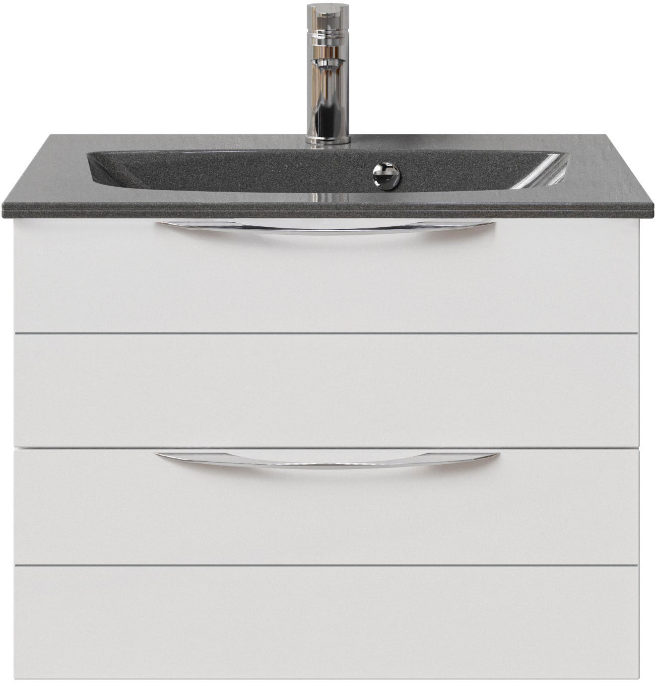 Saphir Waschtisch "Serie 6025 Mineralmarmor-Waschtisch mit Unterschrank, 97 günstig online kaufen