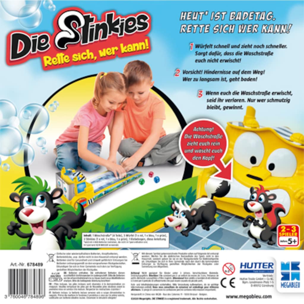 MEGABLEU Spiel »Die Stinkies - Rette sich wer kann«