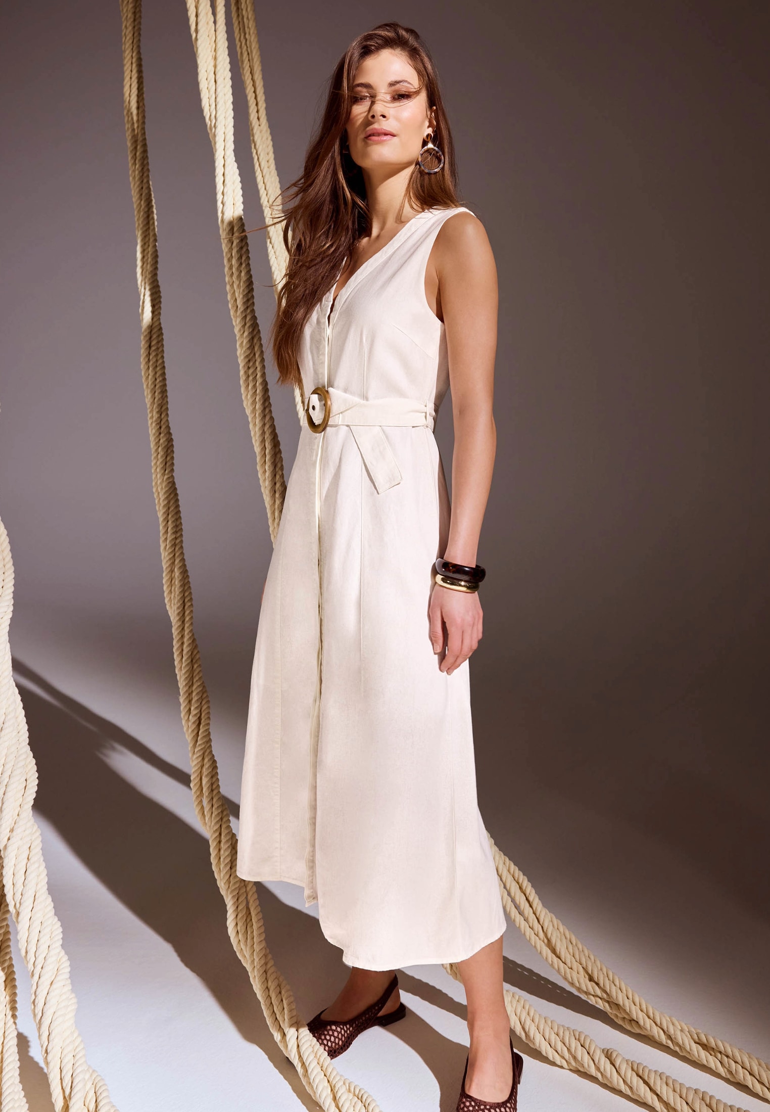 Zero Midikleid »zero Midikleid mit Gürtel«, Gürtel