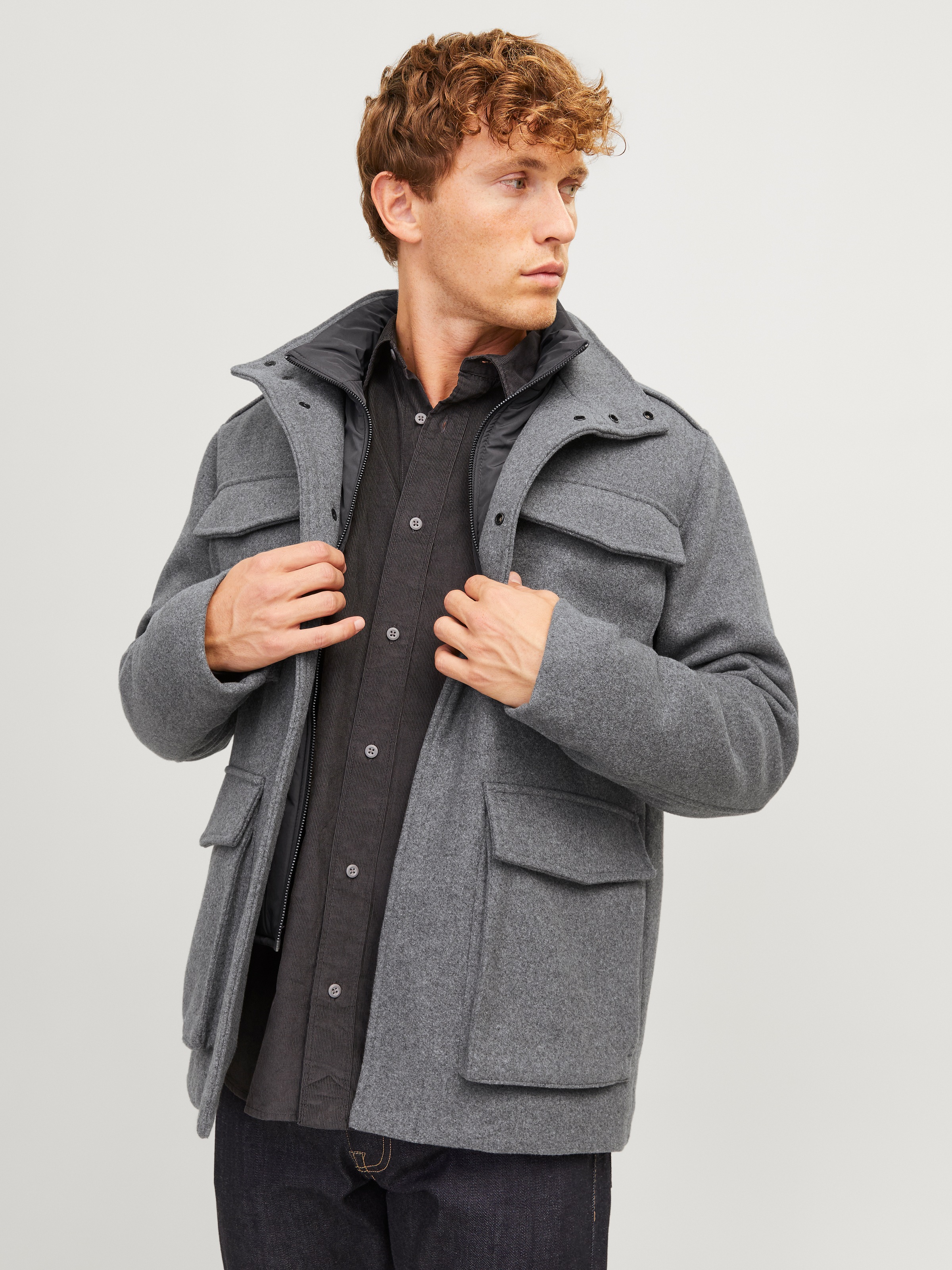 Jack & Jones Wolljacke JPRCCALEX WOOL BLEND FIELD JACKET SN günstig online kaufen