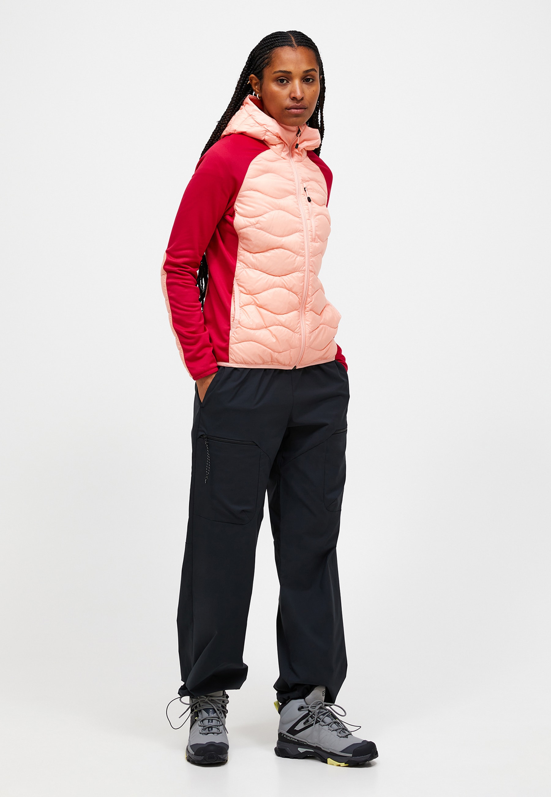 Peak Performance Funktionsjacke »W Helium Hybrid Down Hood Jacket« mit sportivem Design