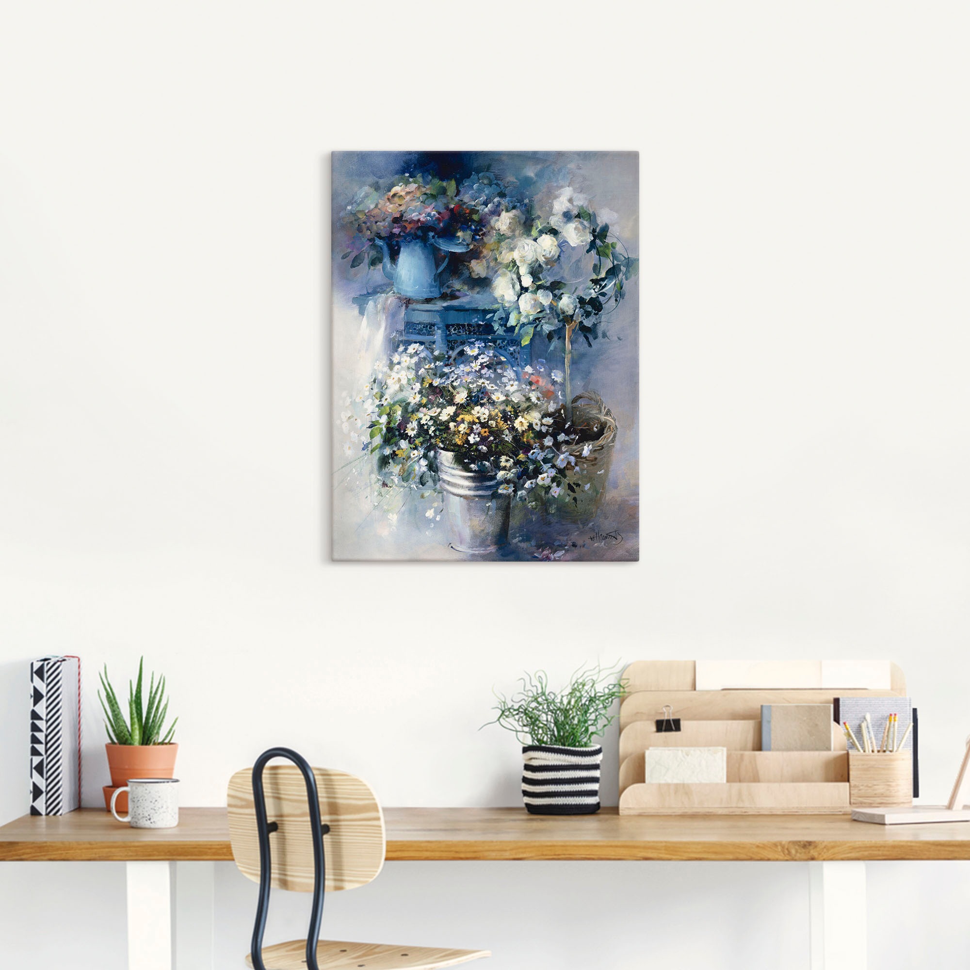 Artland Leinwandbild »Sommergeschenk«, Arrangements, (1 St.), auf Keilrahmen gespannt
