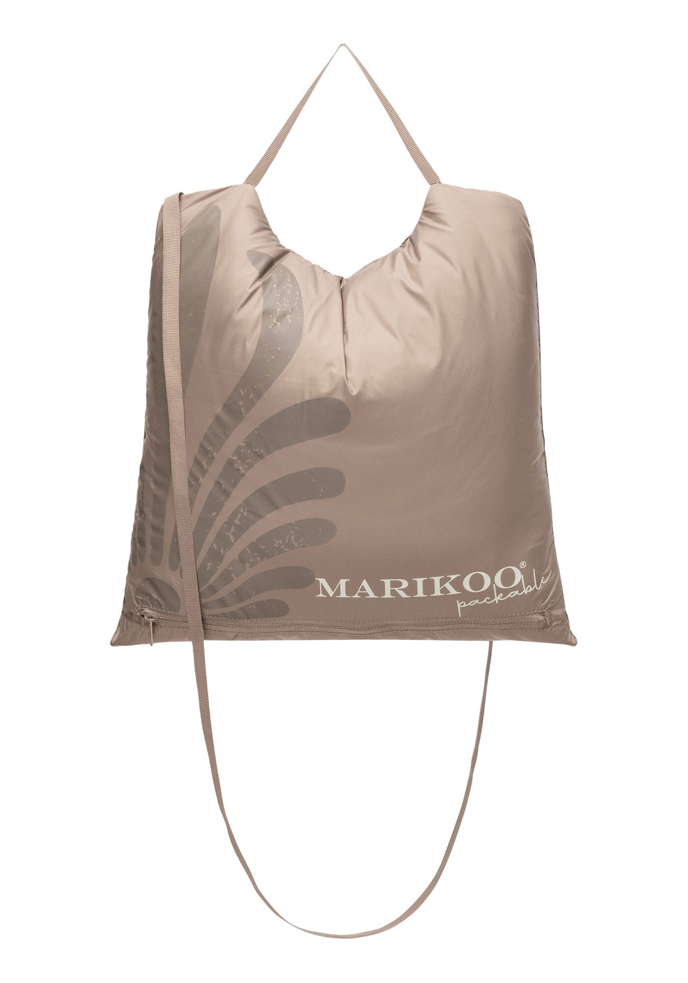 Marikoo Winterjacke »Pack mich ein«, Mit Kapuze und Beutel zum Verstauen der Jacke