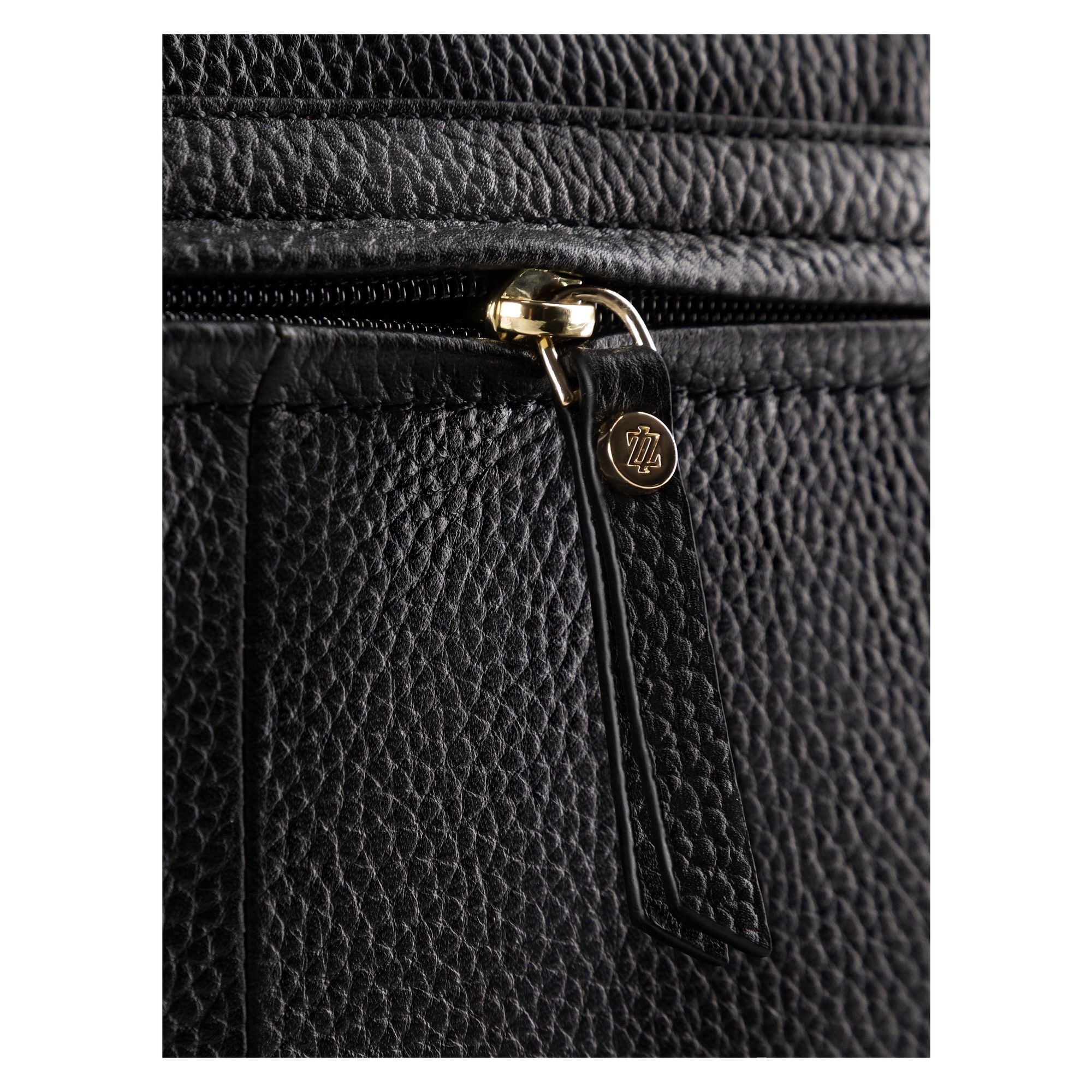 Lazarotti Umhängetasche »Bologna Leather XL Umhängetasche Leder 27 cm«