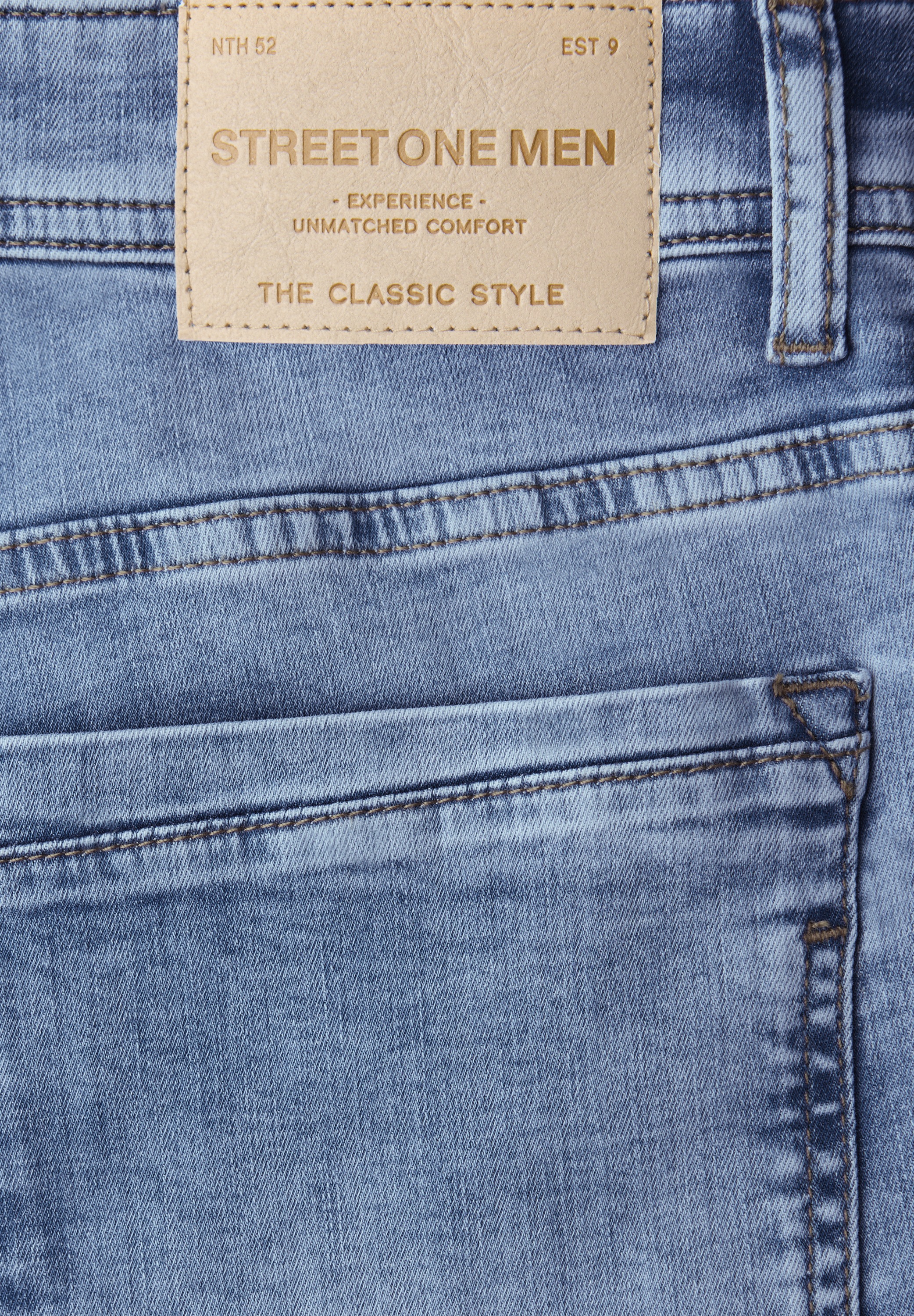 Street One Men Regular Fit Jeans Light Blue 31/32 5