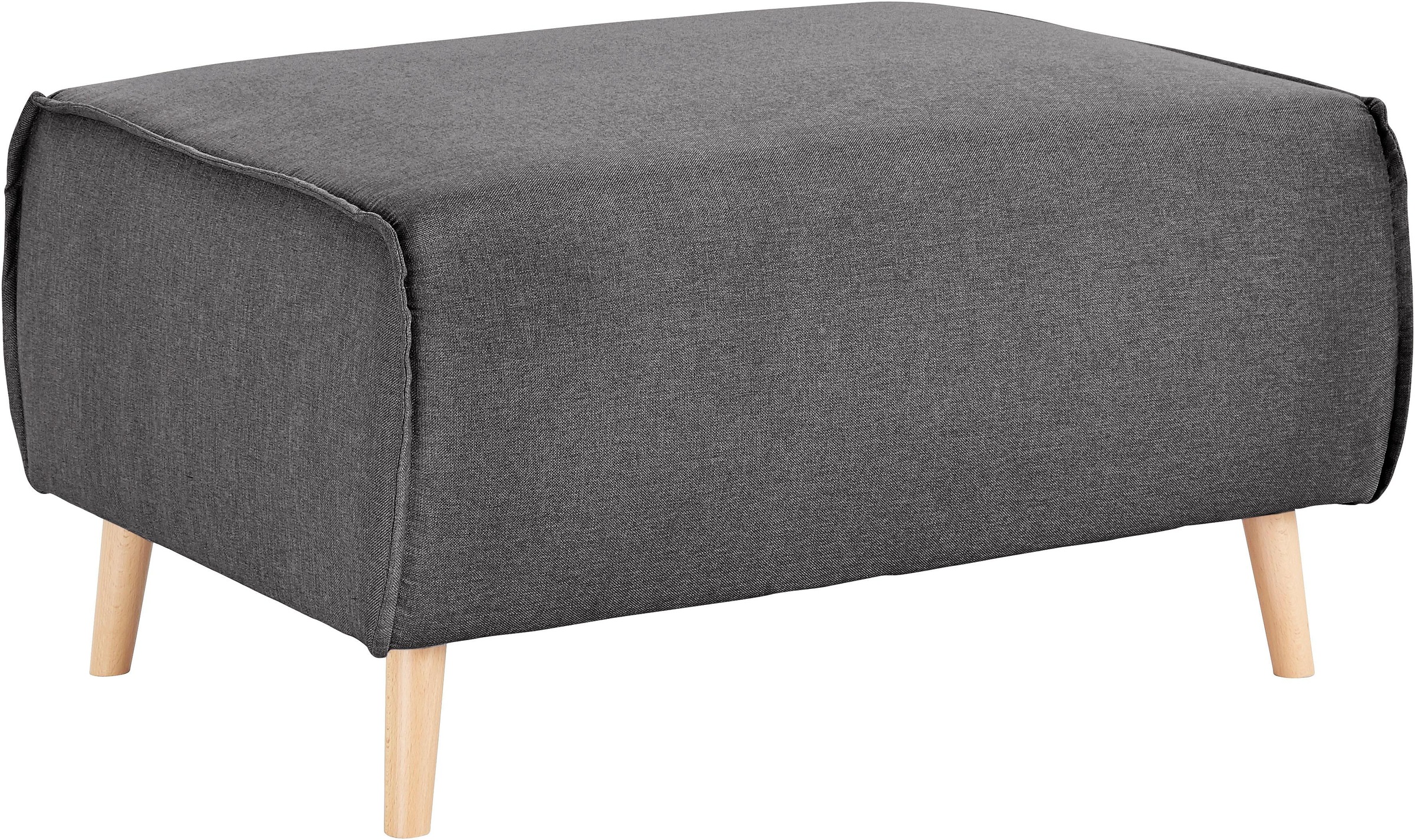 Home affaire Hocker "Janek" mit Keder in scandinavischem Design günstig online kaufen