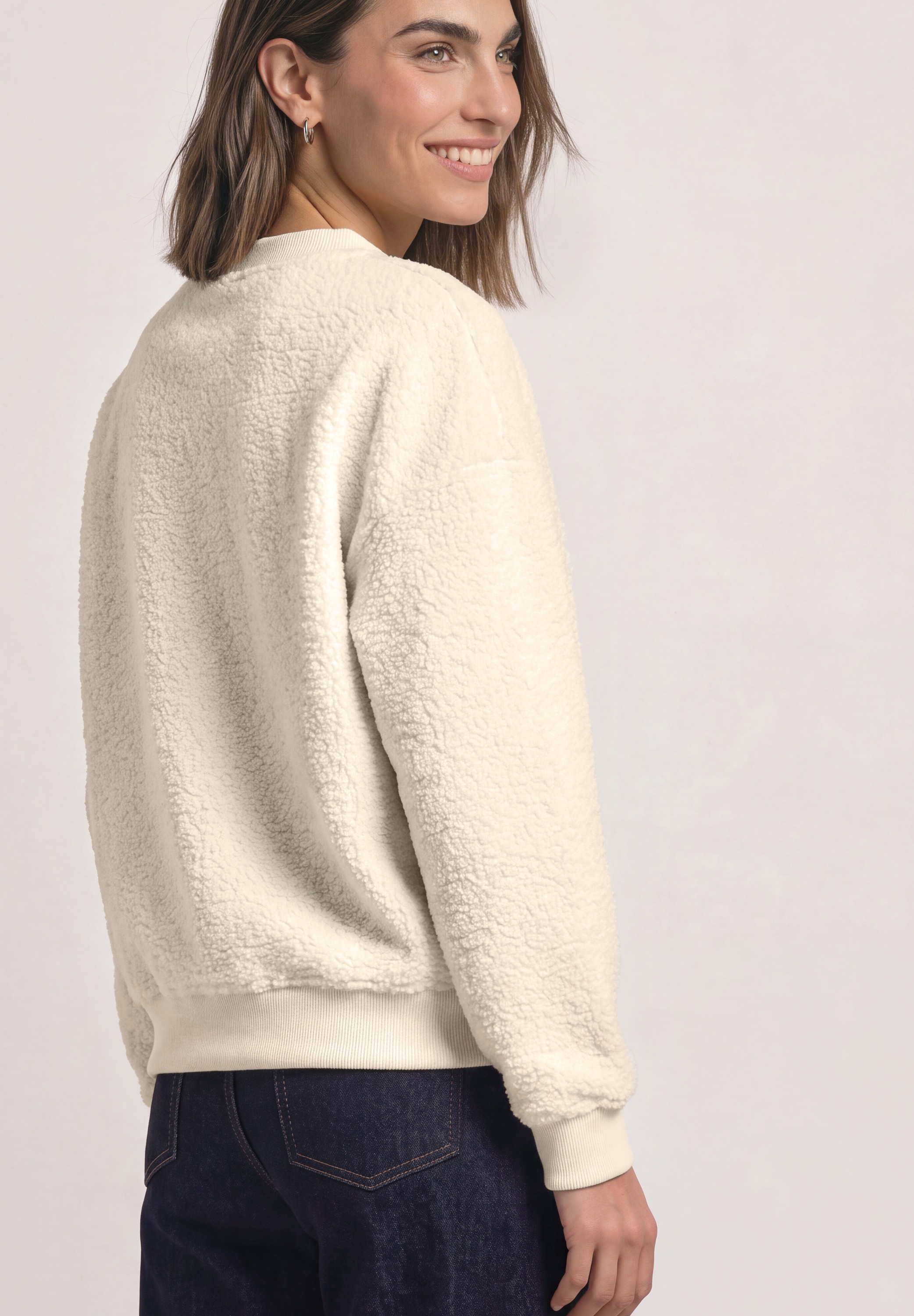 STREET ONE Sweatshirt , in Unifarbe
