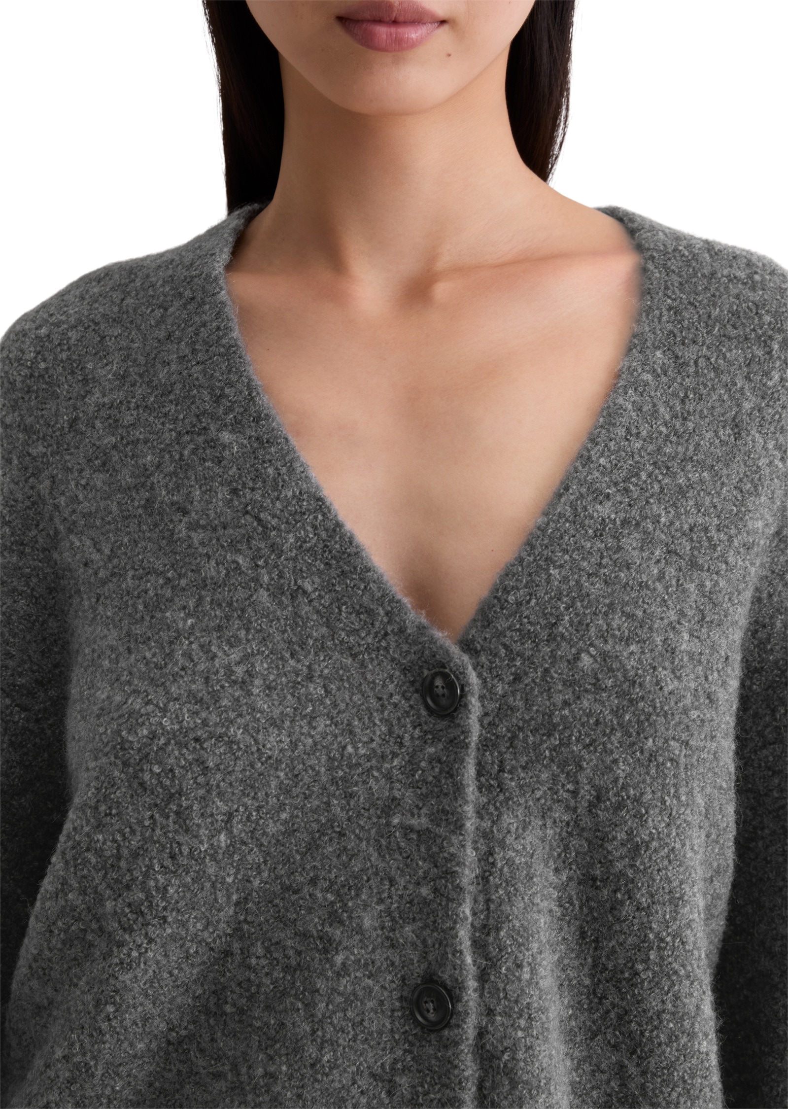 Marc O'Polo Cardigan »aus Schurwolle-Alpakawolle-Mix«