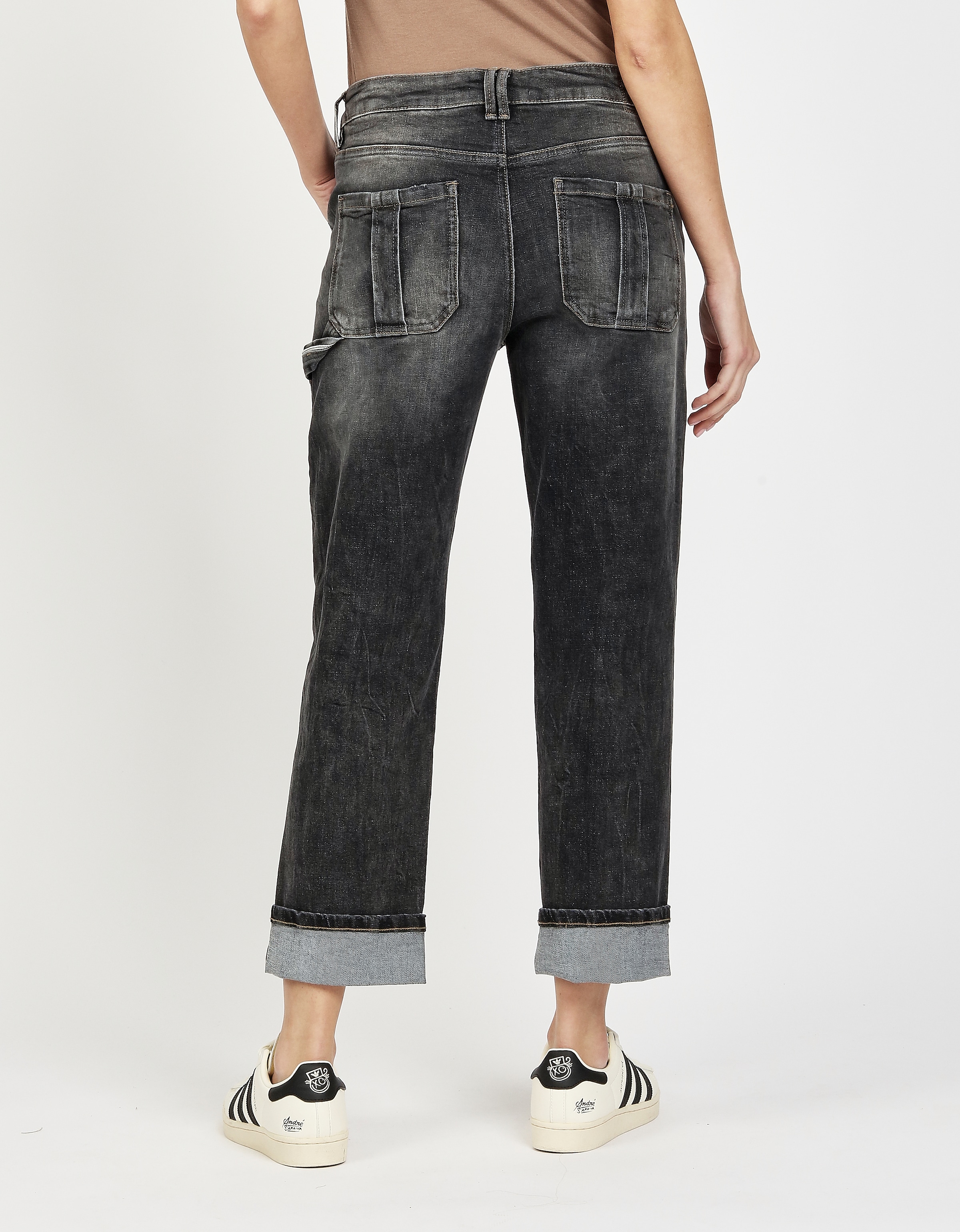 GANG Straight-Jeans »94THELMA WORKER«, mit aufgesetzten Taschen und typischen Workerdetails
