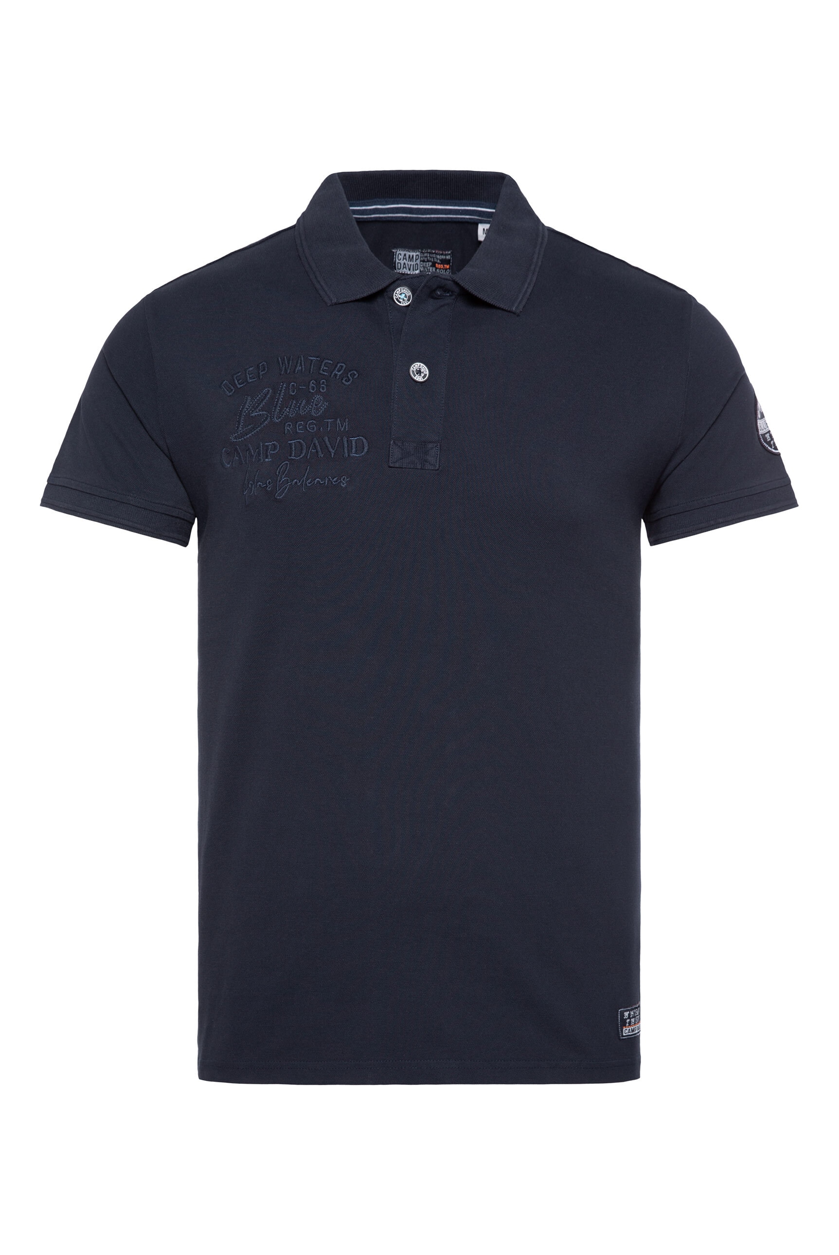 CAMP DAVID Poloshirt, aus Baumwolle