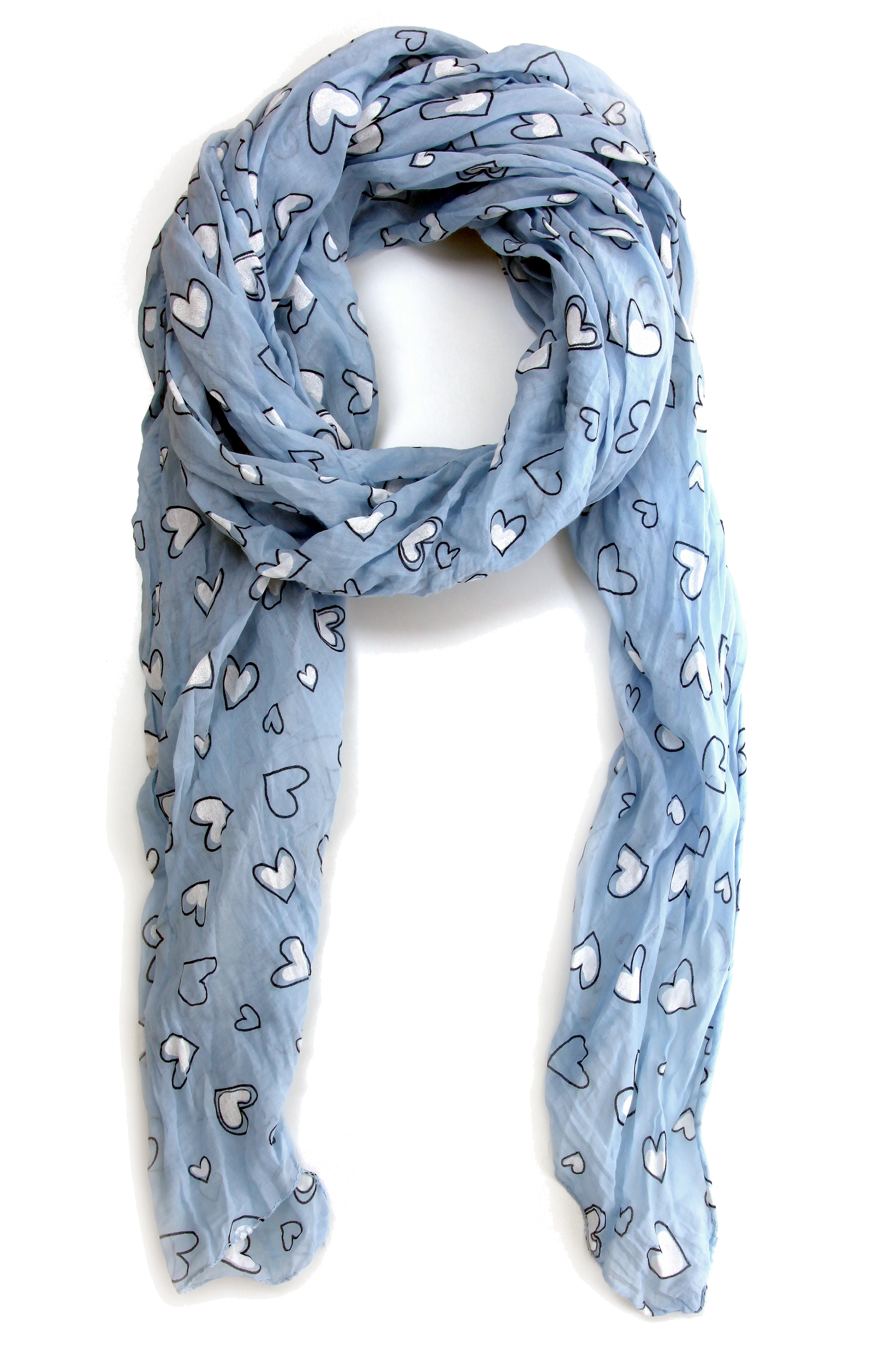 COLLEZIONE ALESSANDRO Modeschal "Salzburg" 1 Stk. tlg. mit Herzen, Made in günstig online kaufen