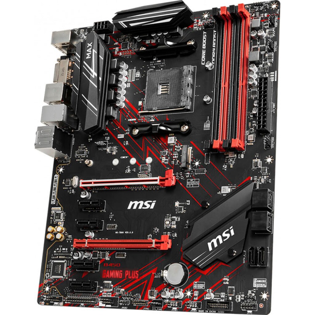 MSI Mainboard »B450 GAMING PLUS MAX«