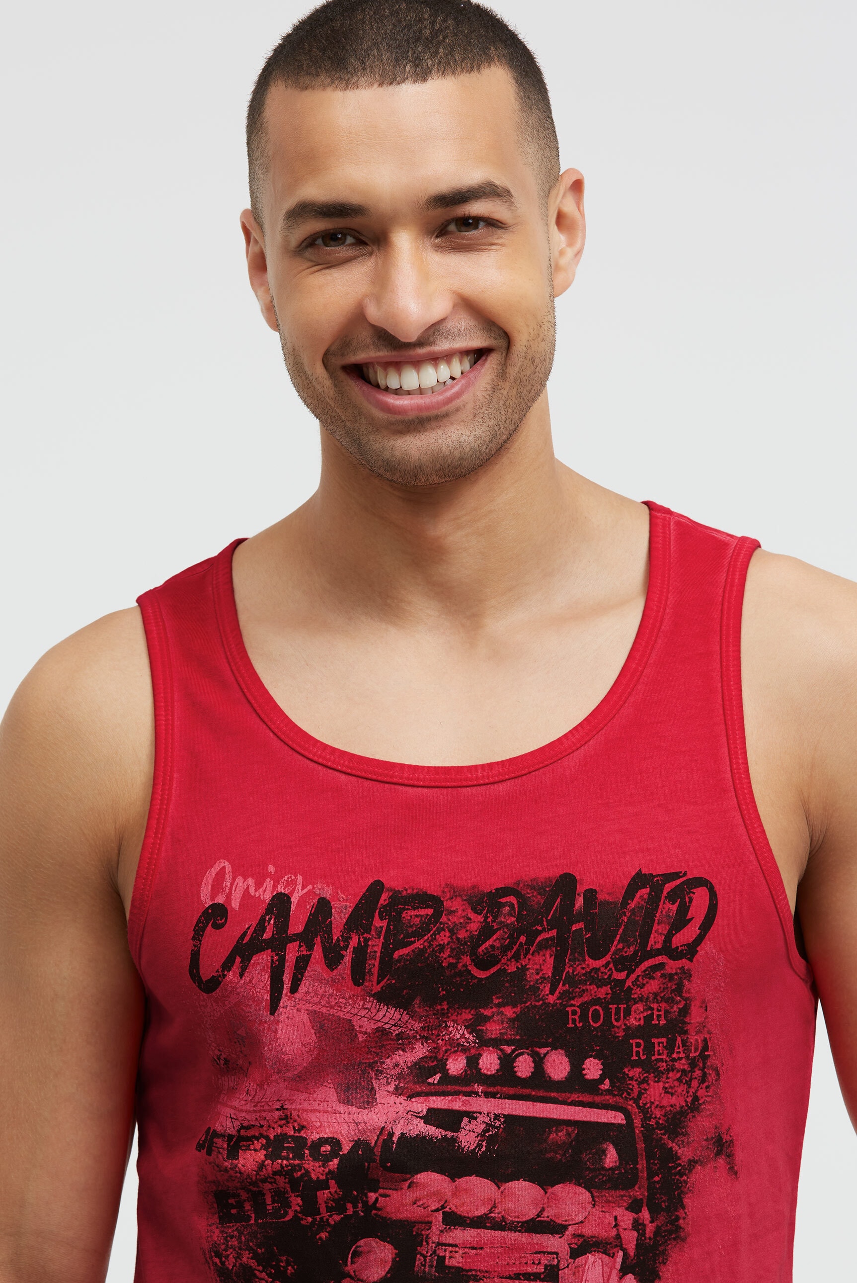 CAMP DAVID Tanktop aus Baumwolle