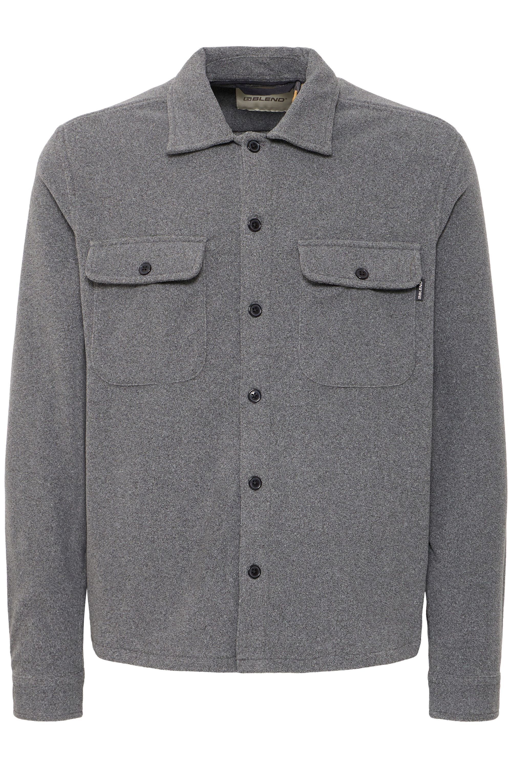 Blend Hemdjacke "BHShirt" ohne Kapuze Moderne Hemdjacke mit Taschen günstig online kaufen