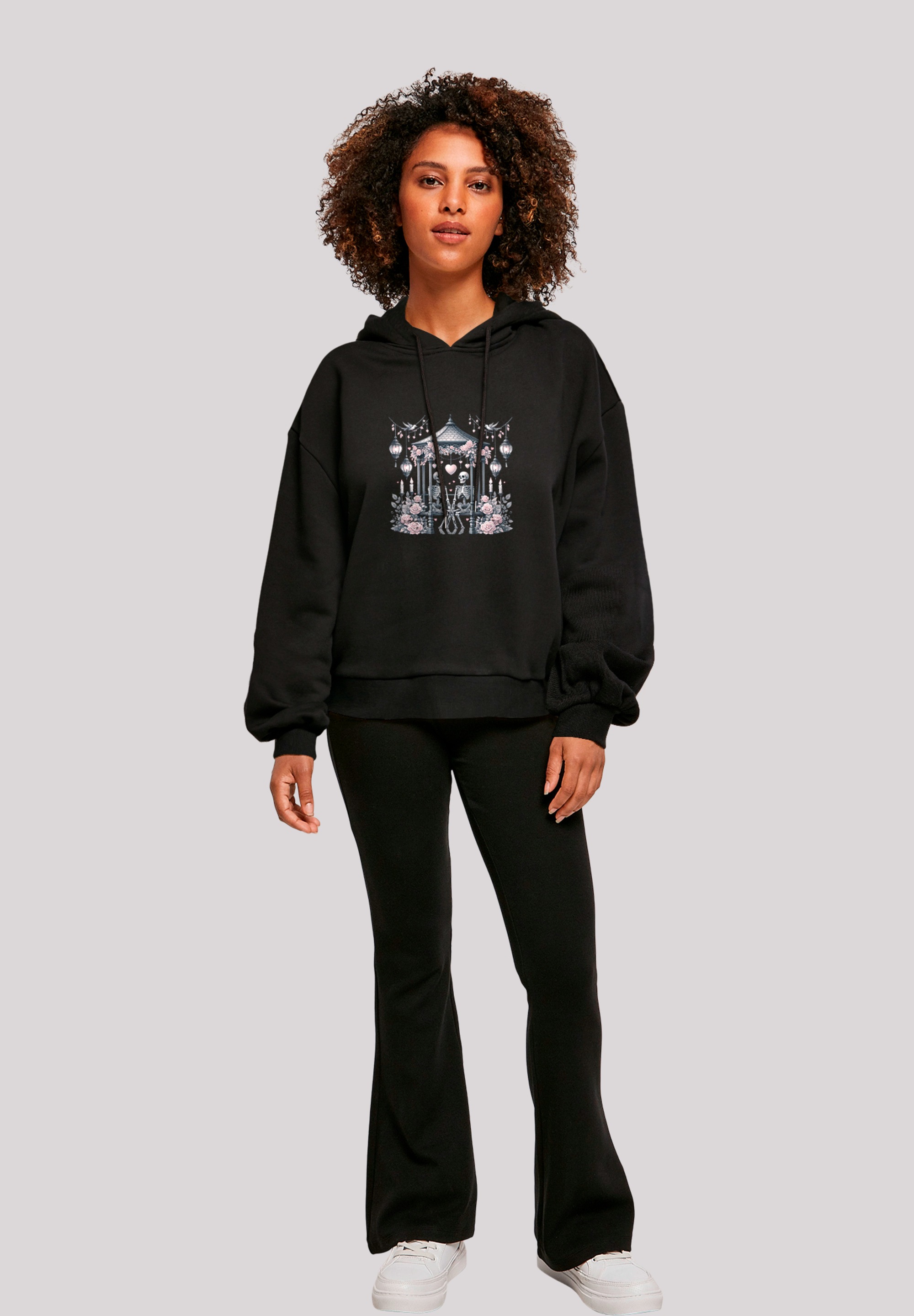 F4NT4STIC Sweatshirt »Skelett Paar Valentinstag«, Premium Qualität
