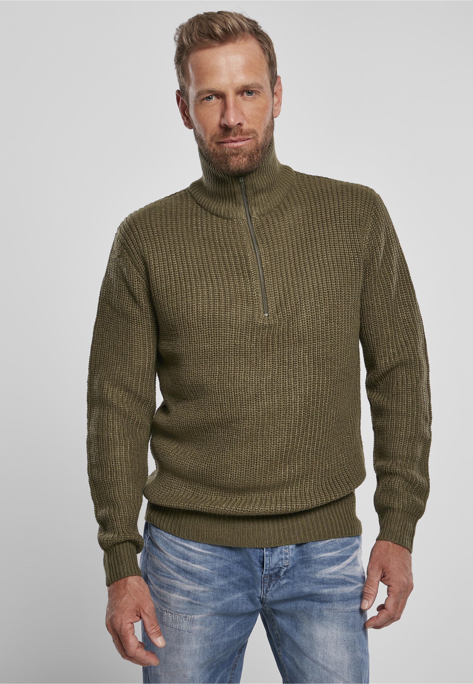 Brandit Rundhalspullover »Brandit Herren Marine Troyer« 1 Stk.
