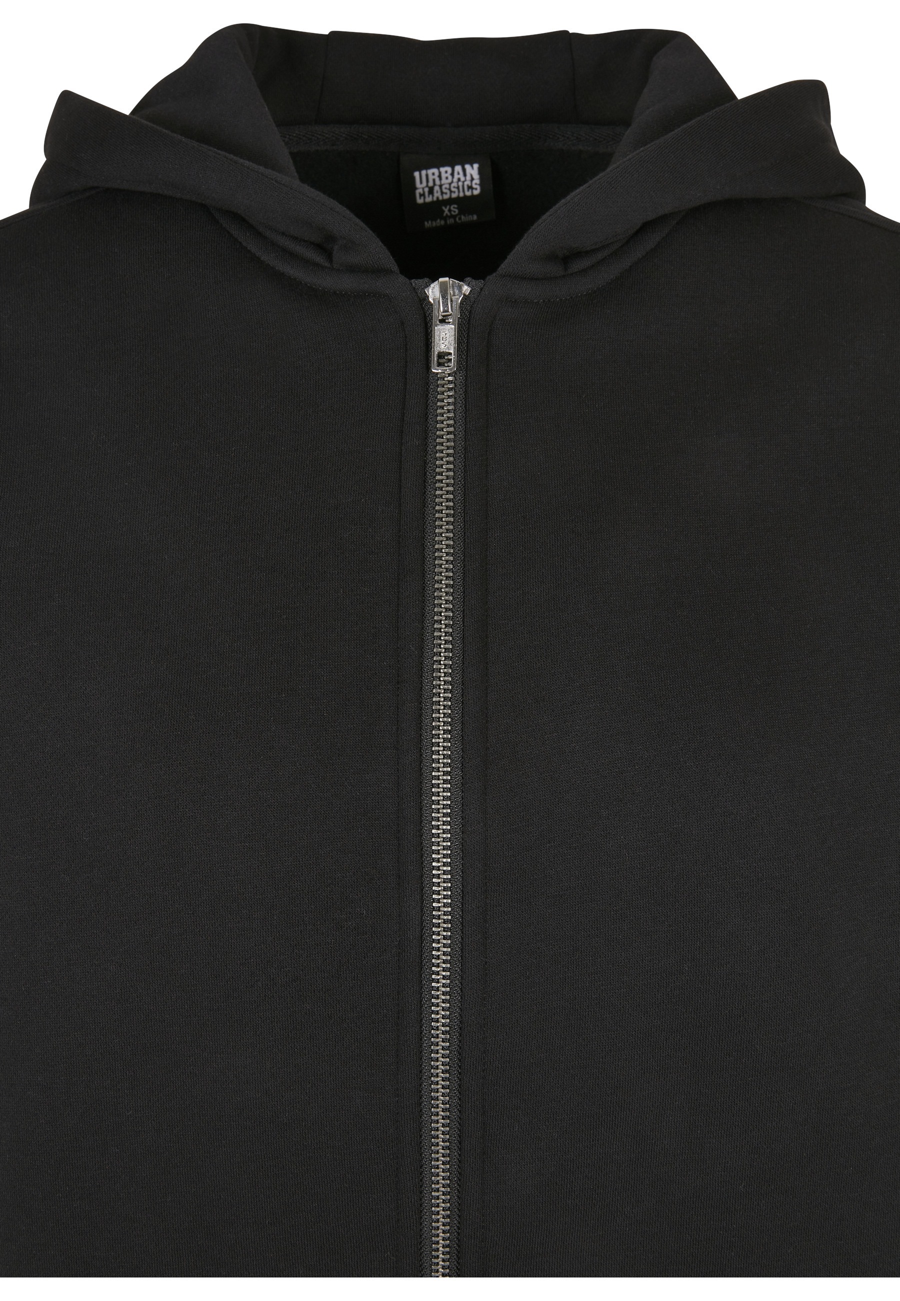 Urban Classics Sweatshirt Zip Oversized Black 2XL Women 2