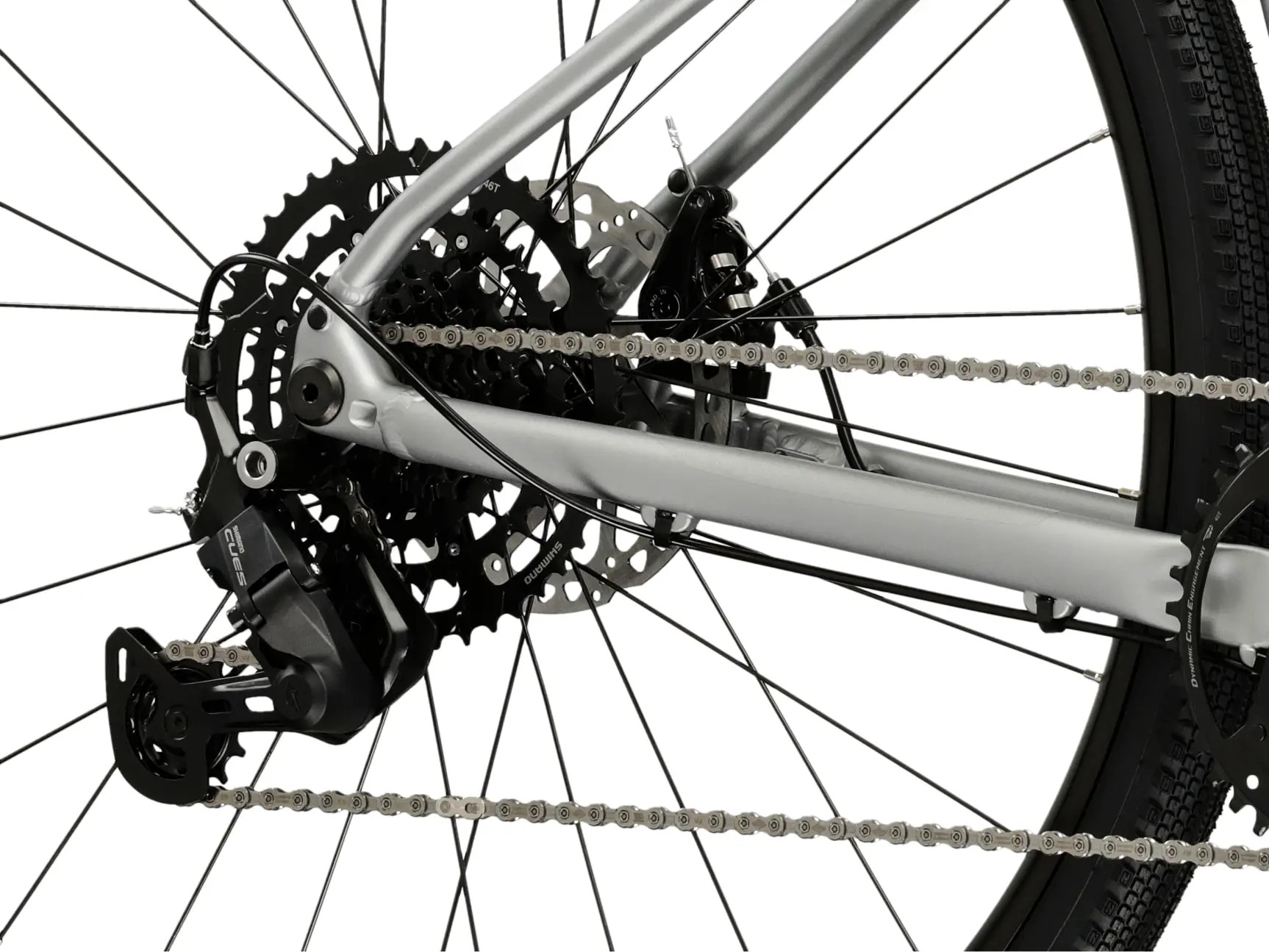 Kross Gravelbike »KROSS Gravelbike Esker 1.0 28" grau 18 Gänge Gabel aus Carbon 2026« 18 Gang Kettenschaltung Carbon aus Gabel